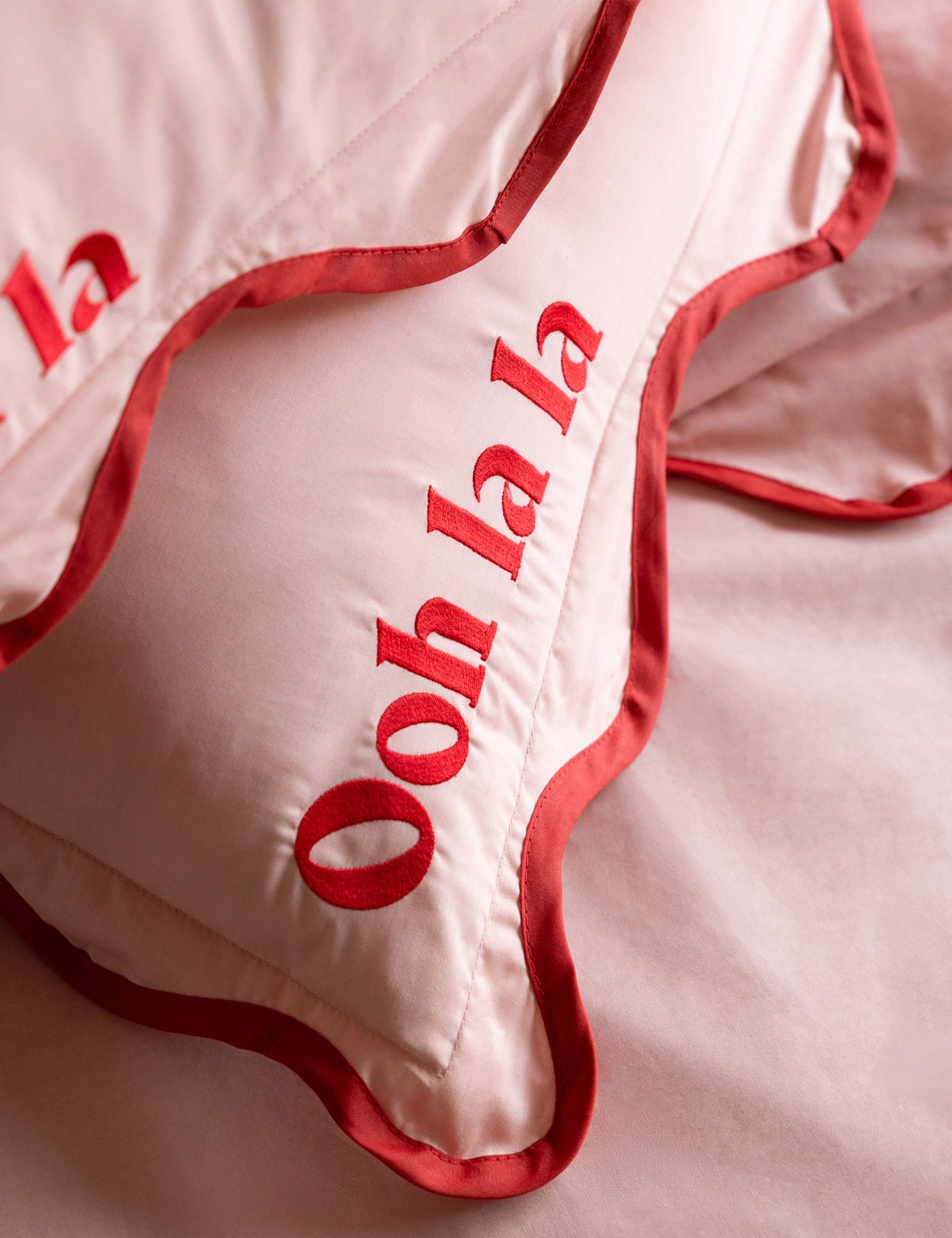 Pure Cotton Frill Trim Ooh La La Duvet Set 4 of 5