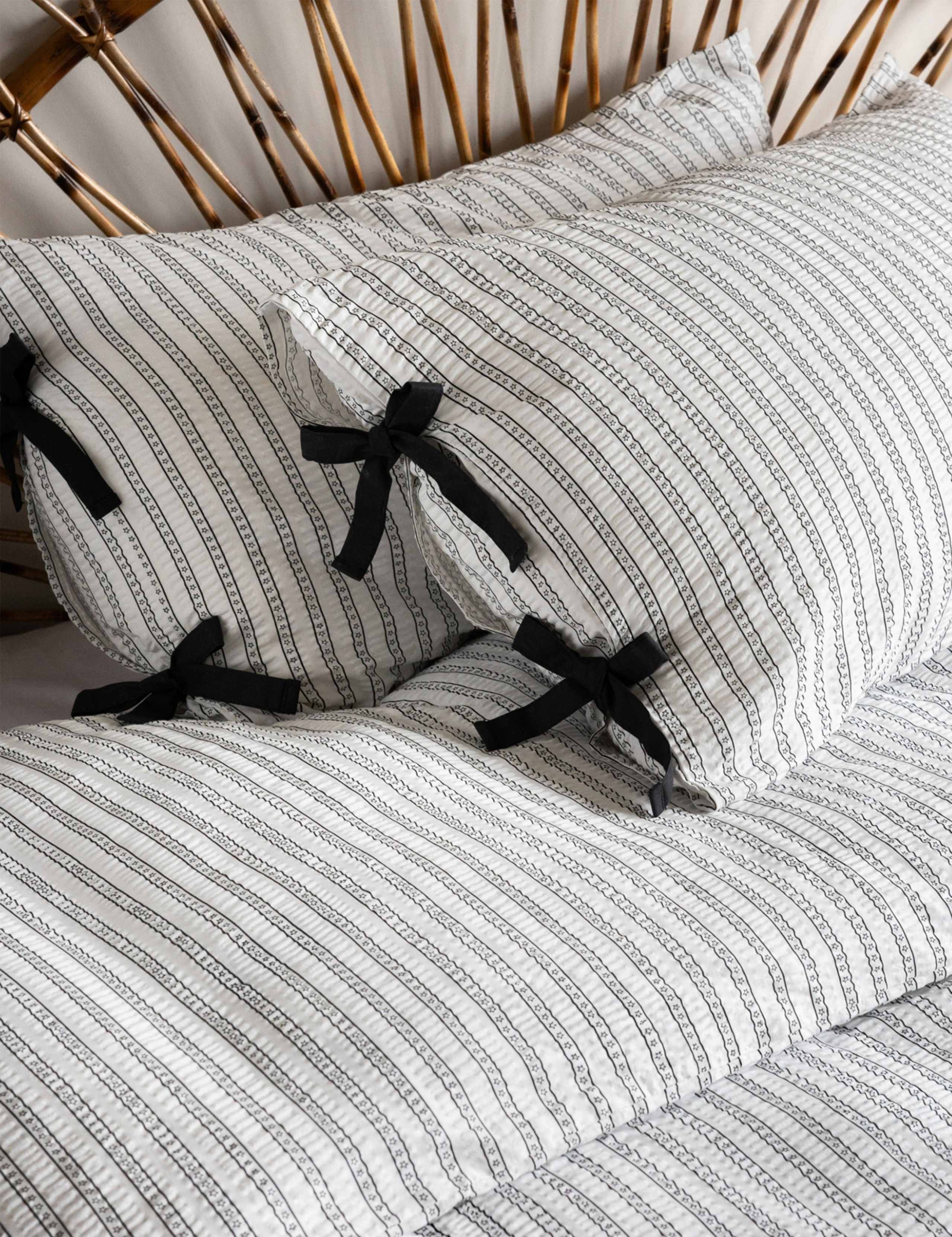 Pure Cotton Star Struck Stripe Duvet Set 2 of 8