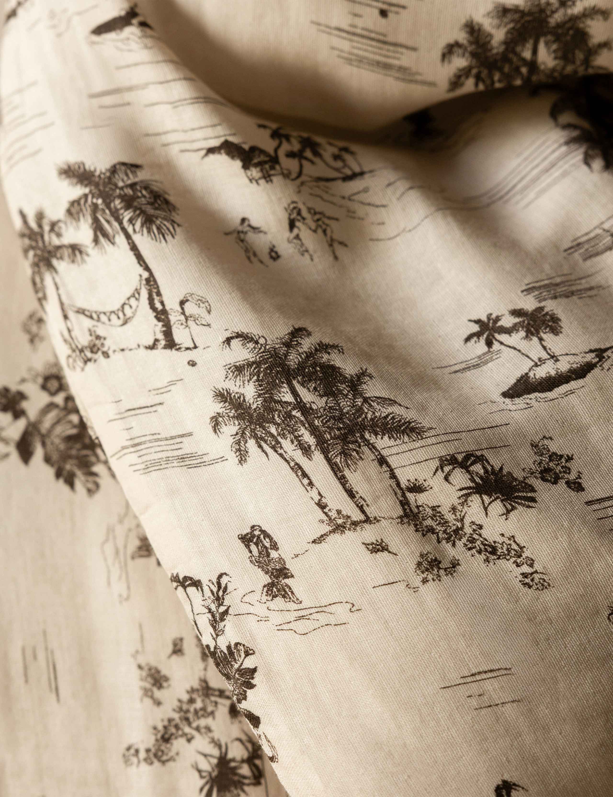 Pure Cotton Palm Party Duvet Set 5 of 6