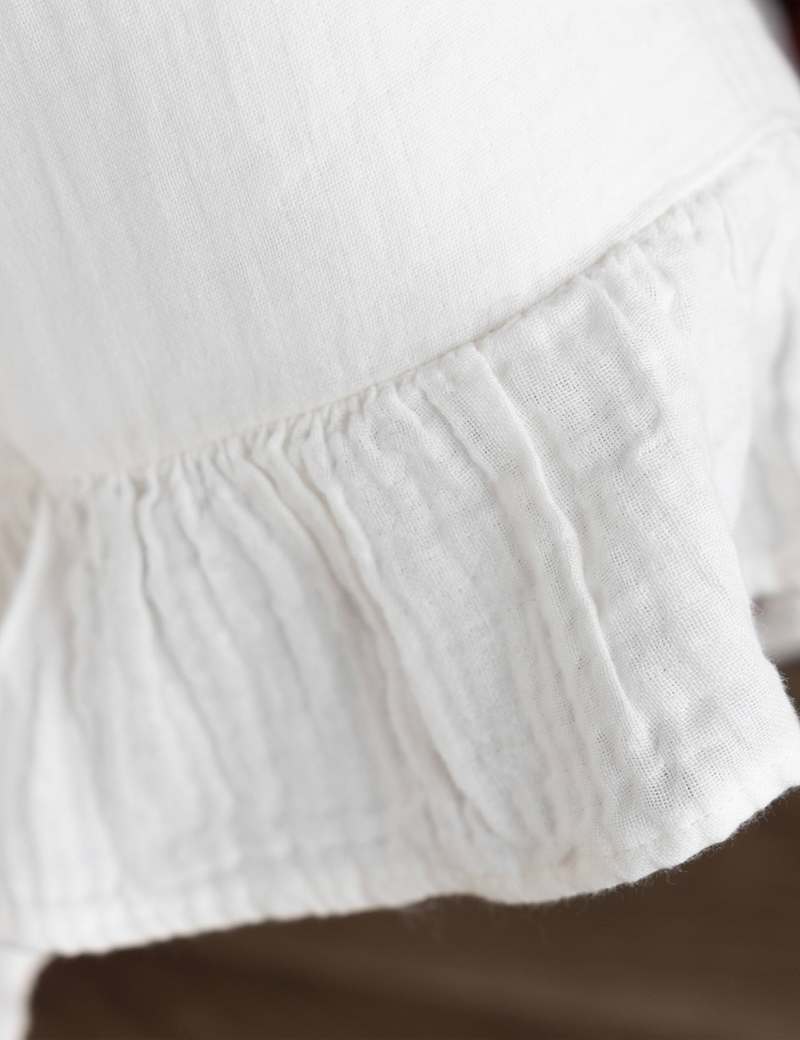 Pure Cotton Frill Trim Love Note Bedding Set 6 of 7