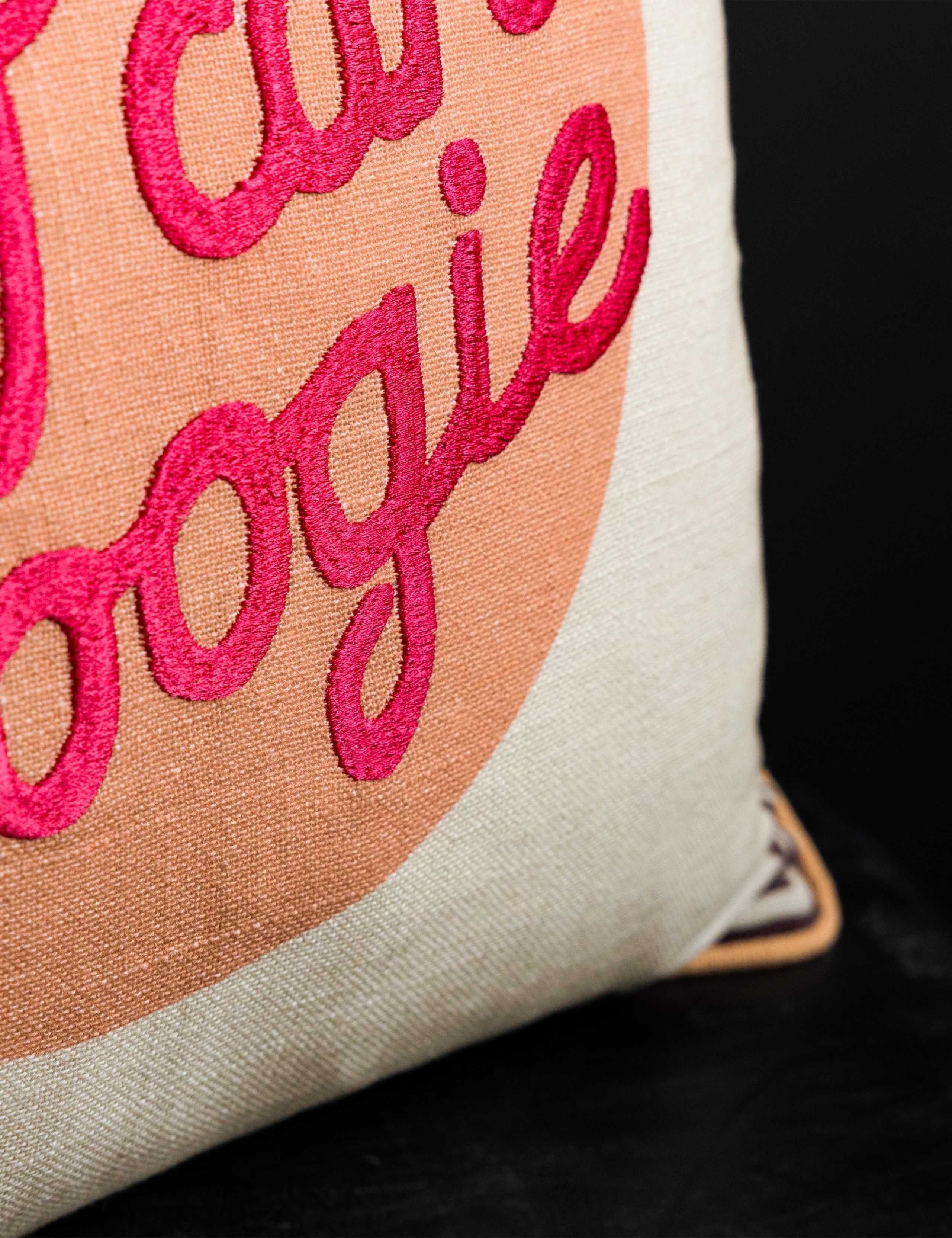 Pure Cotton Yes Sir Piped Cushion 3 of 6