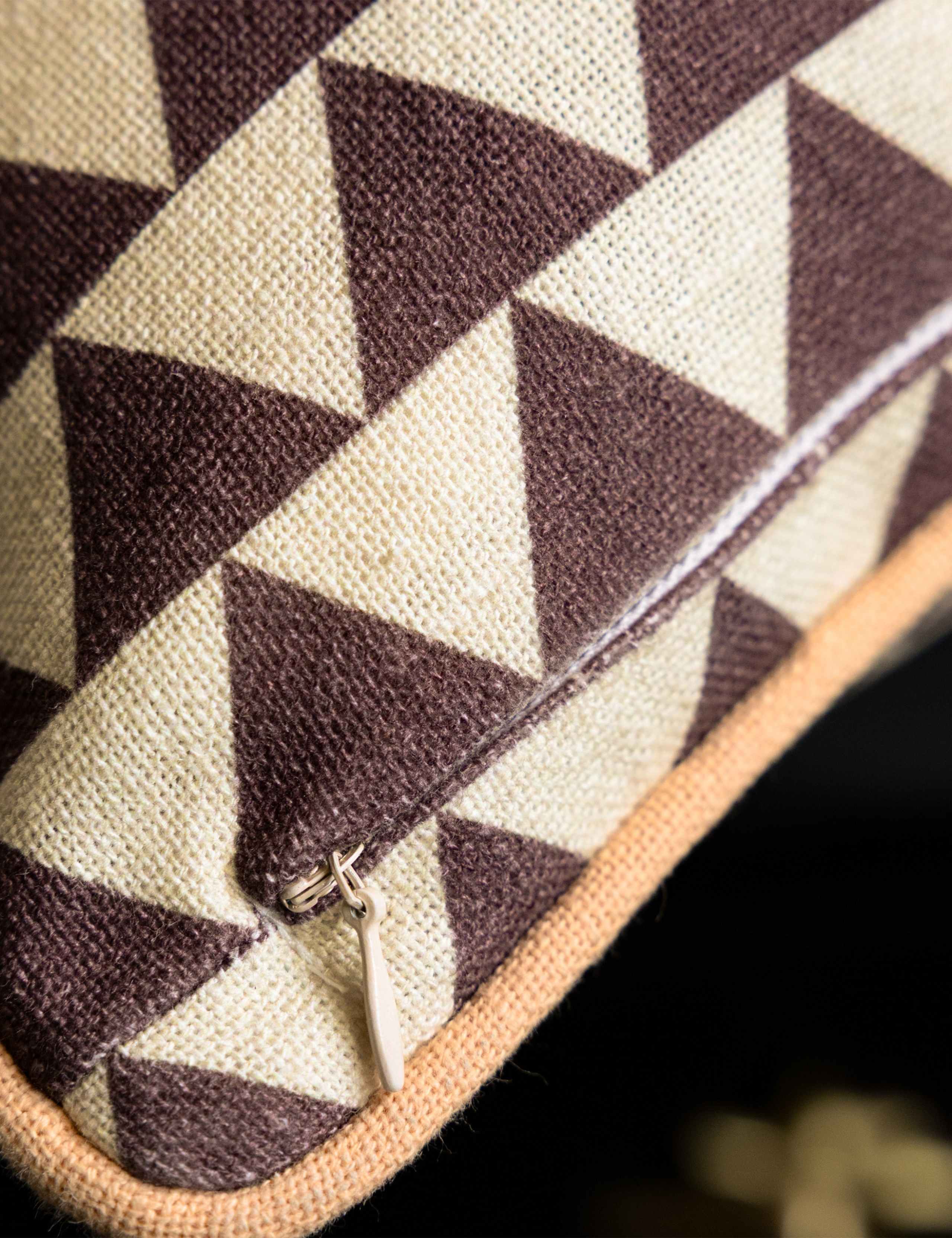 Pure Cotton Yes Sir Piped Cushion 5 of 6