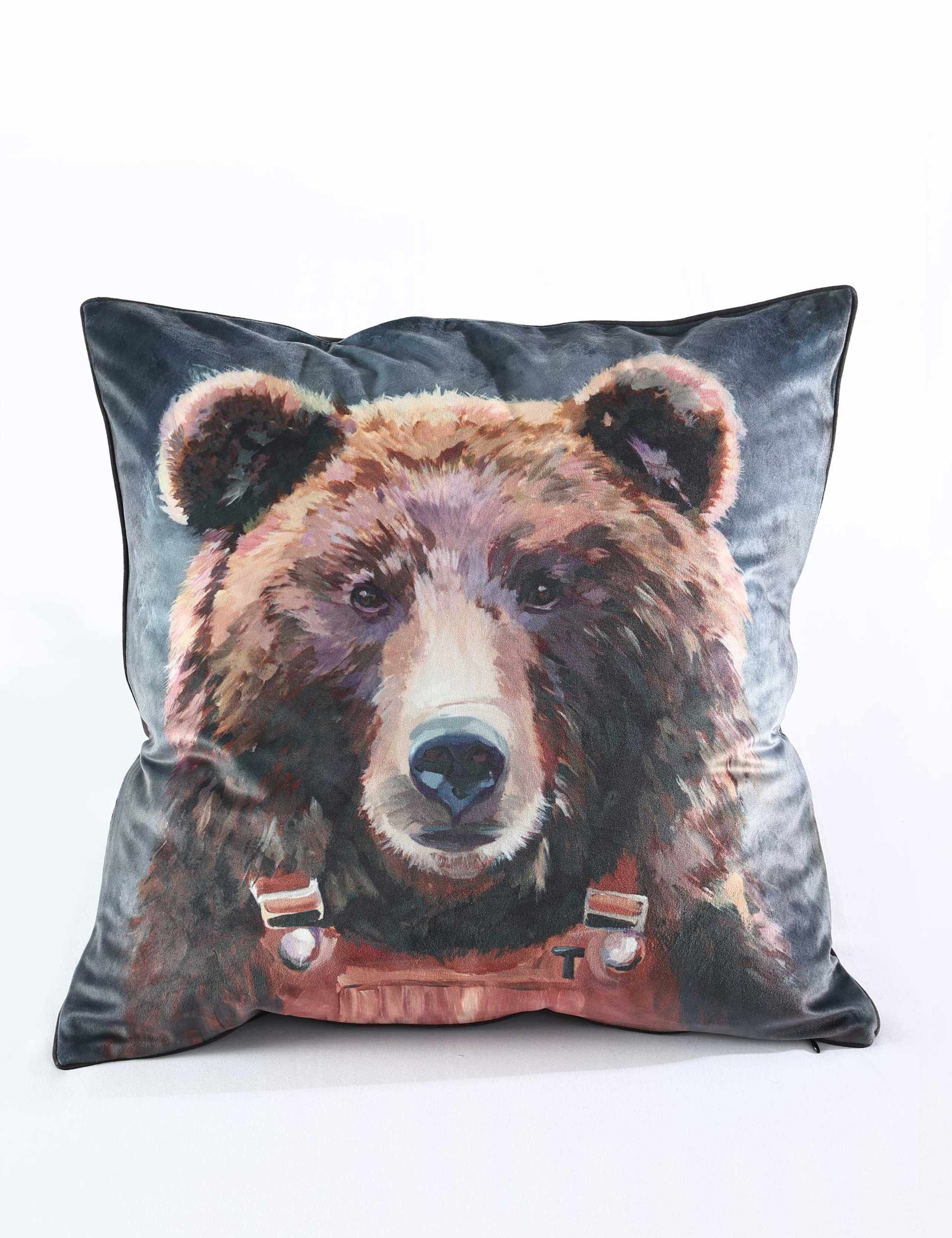 Thread Bear Cushion 2 of 2