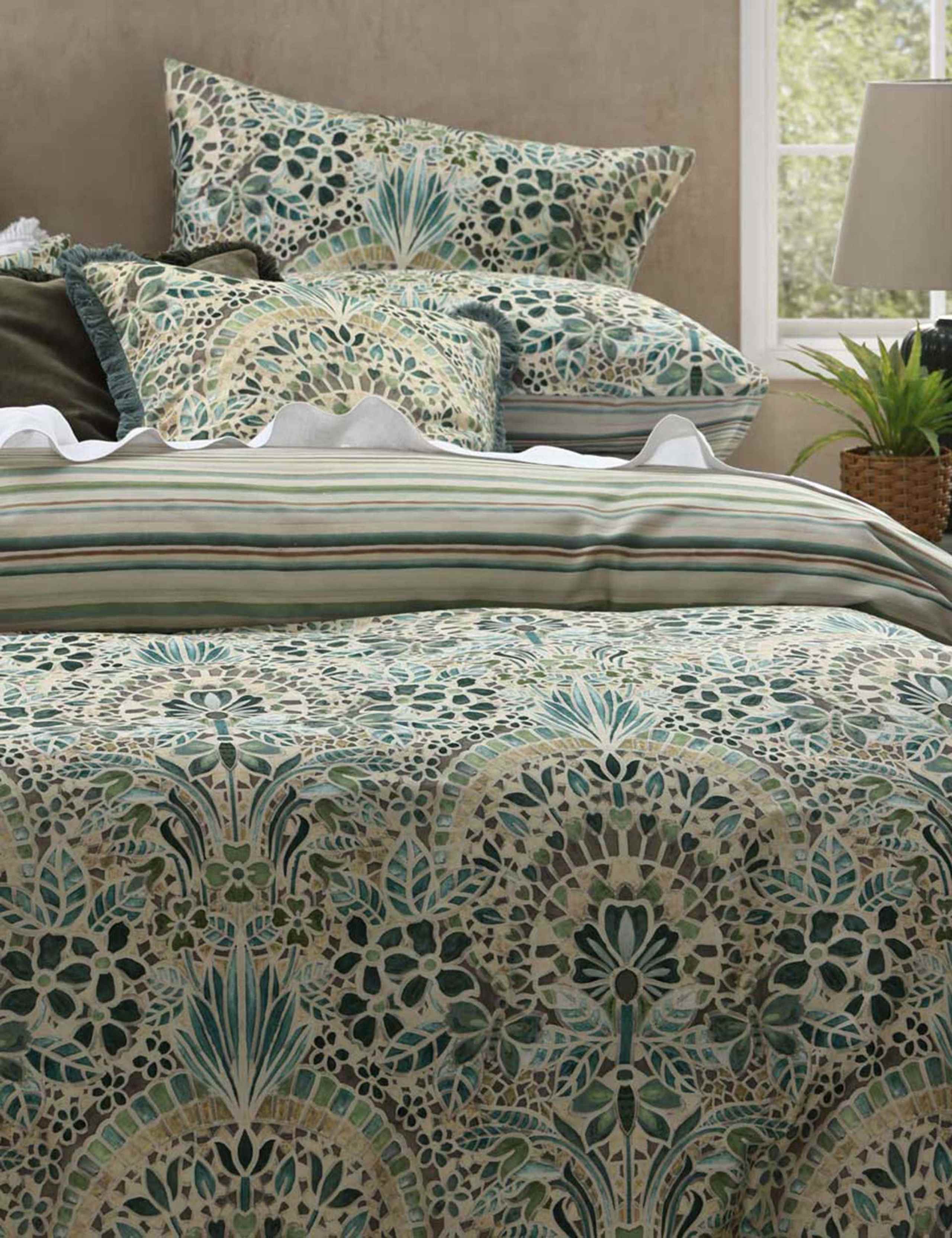 Pure Cotton Sateen Andora Bedding Set 3 of 3