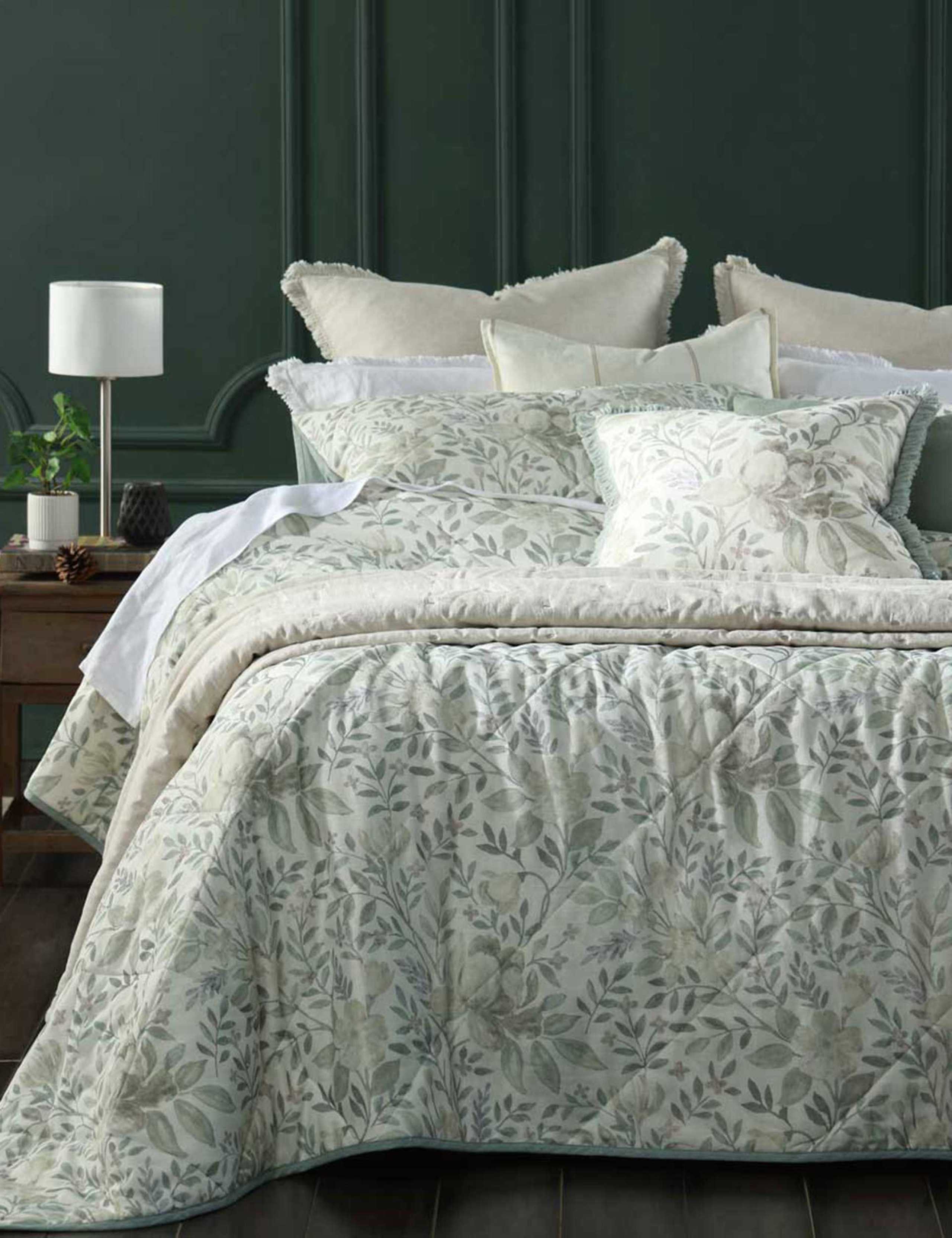 Cotton Rich Whisper Quilted Bedding Set 2 of 3