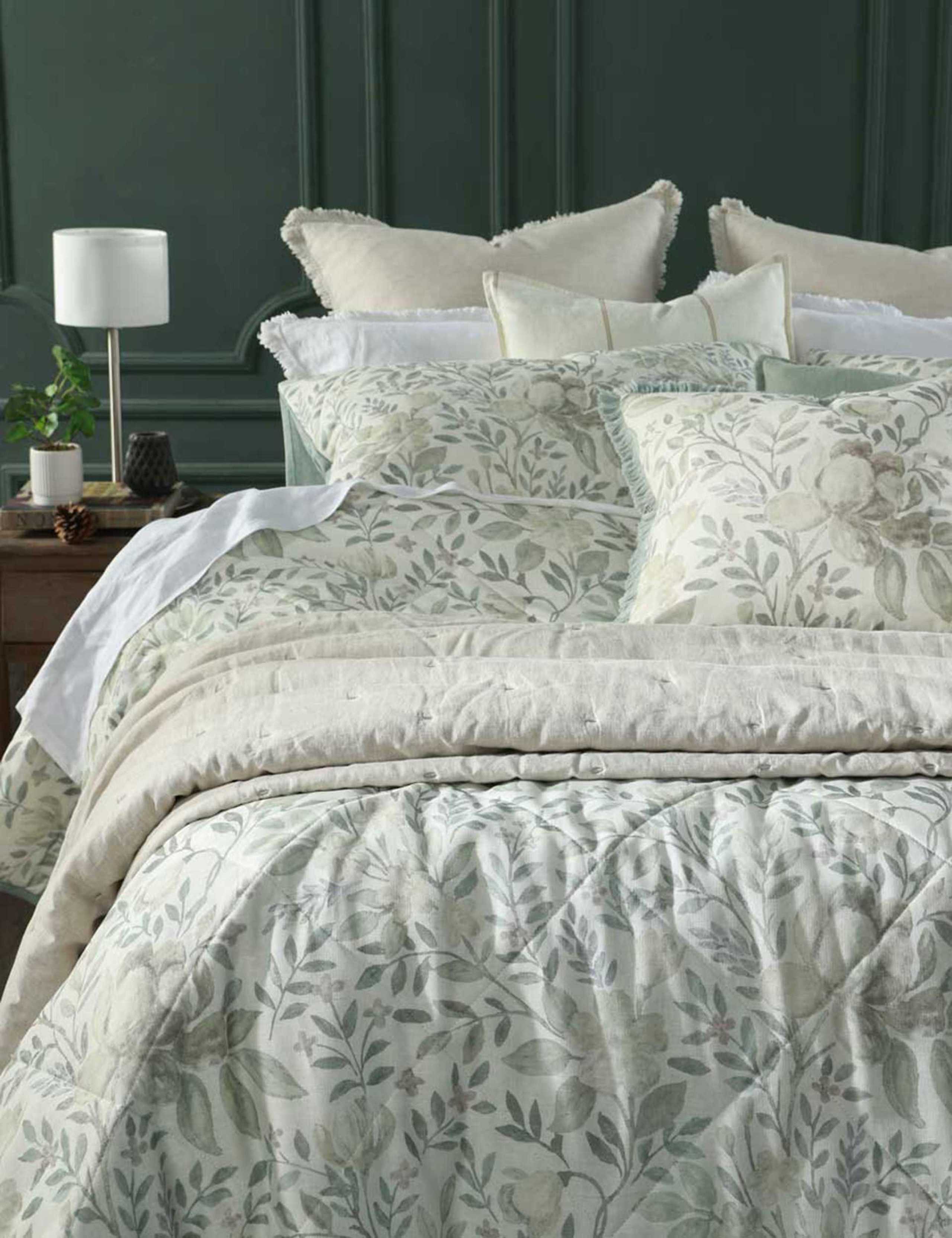 Cotton Rich Whisper Quilted Bedding Set 3 of 3