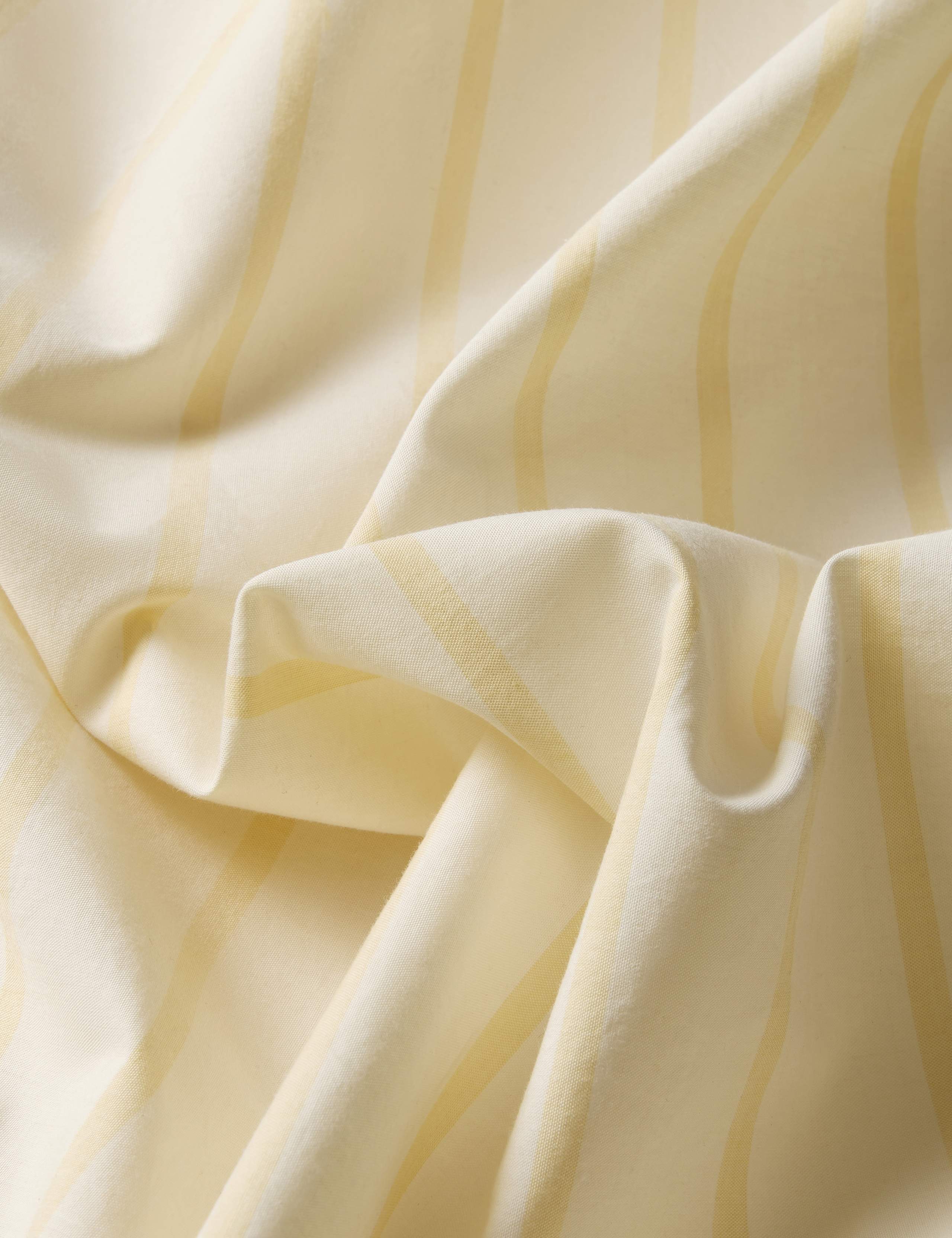 Washed Cotton Slumber Stripe Fitted Sheet 2 of 3