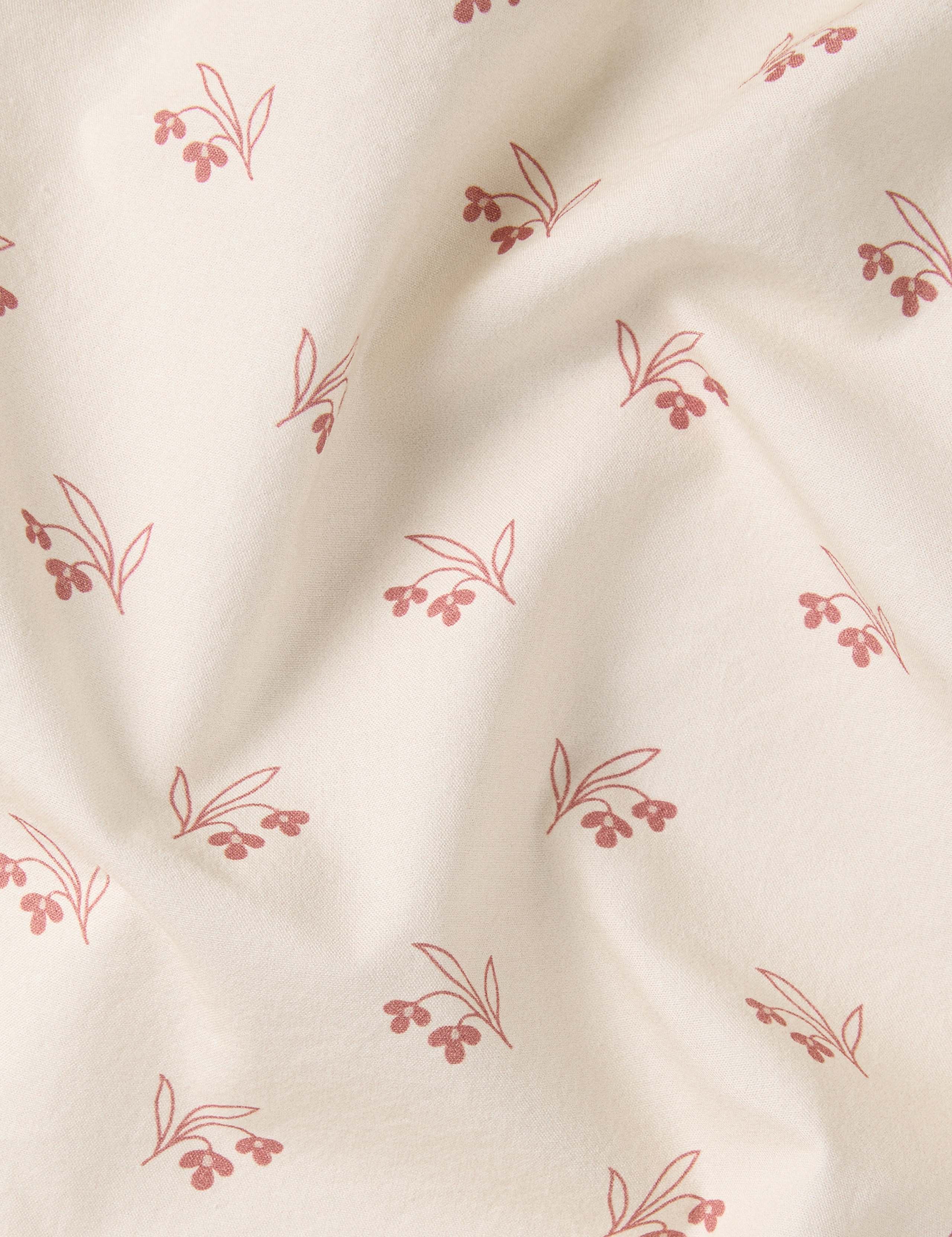 Martha Floral Pure Cotton Duvet Cover 2 of 3