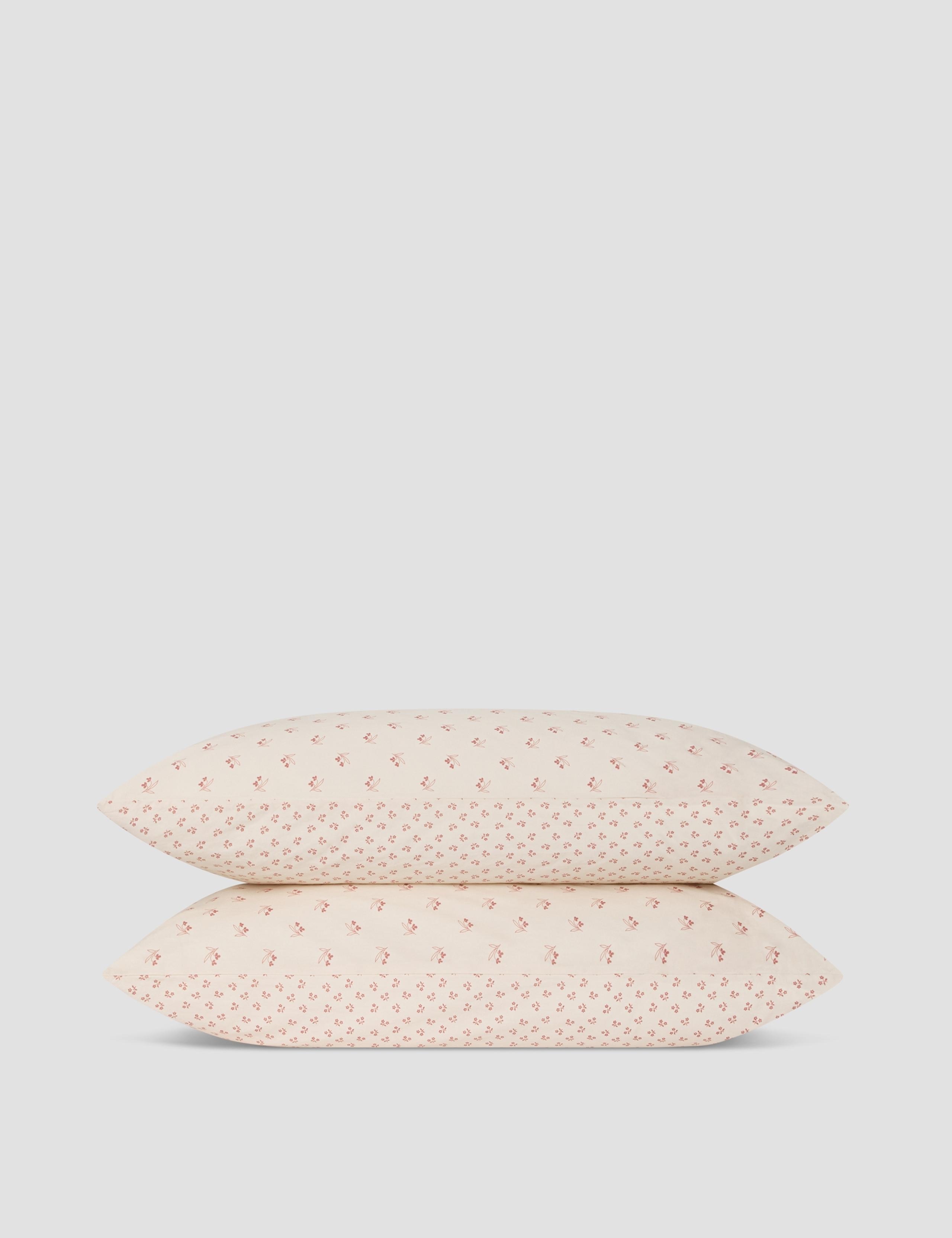 2 Pack Washed Cotton Martha Pillowcases 3 of 3