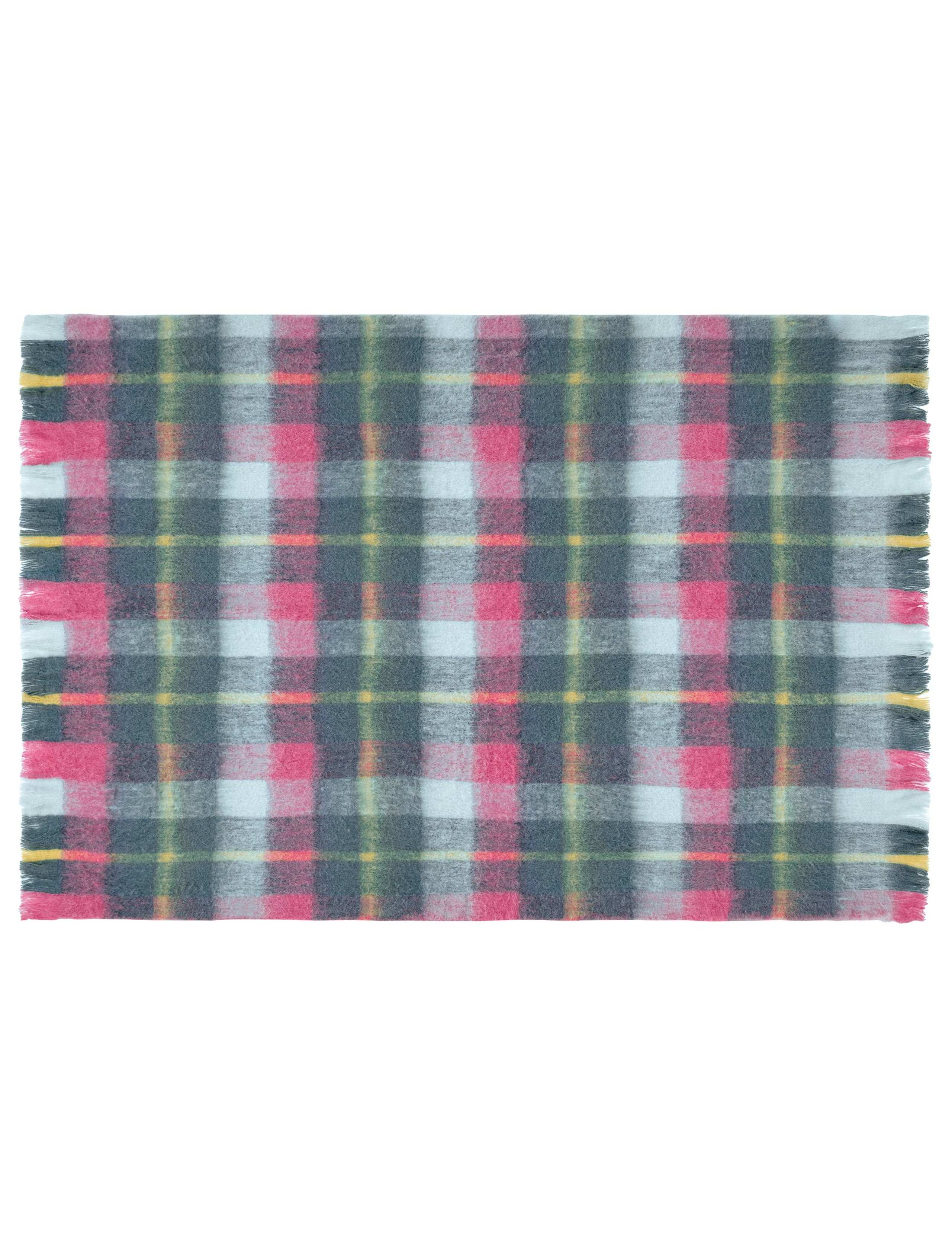 Wool Blend Highland Check Throw 2 of 5