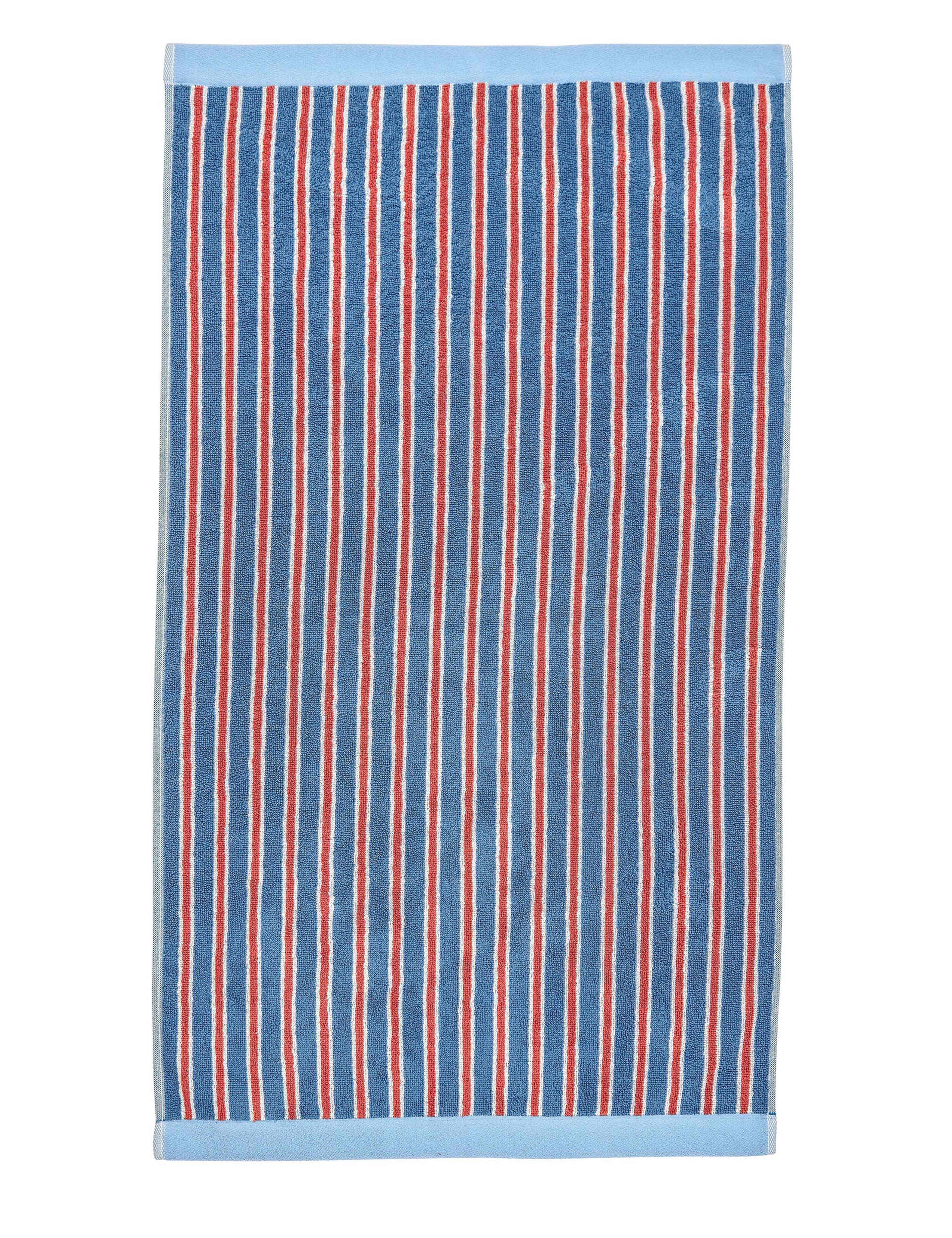 Pure Cotton Causeway Stripe Towel 1 of 2