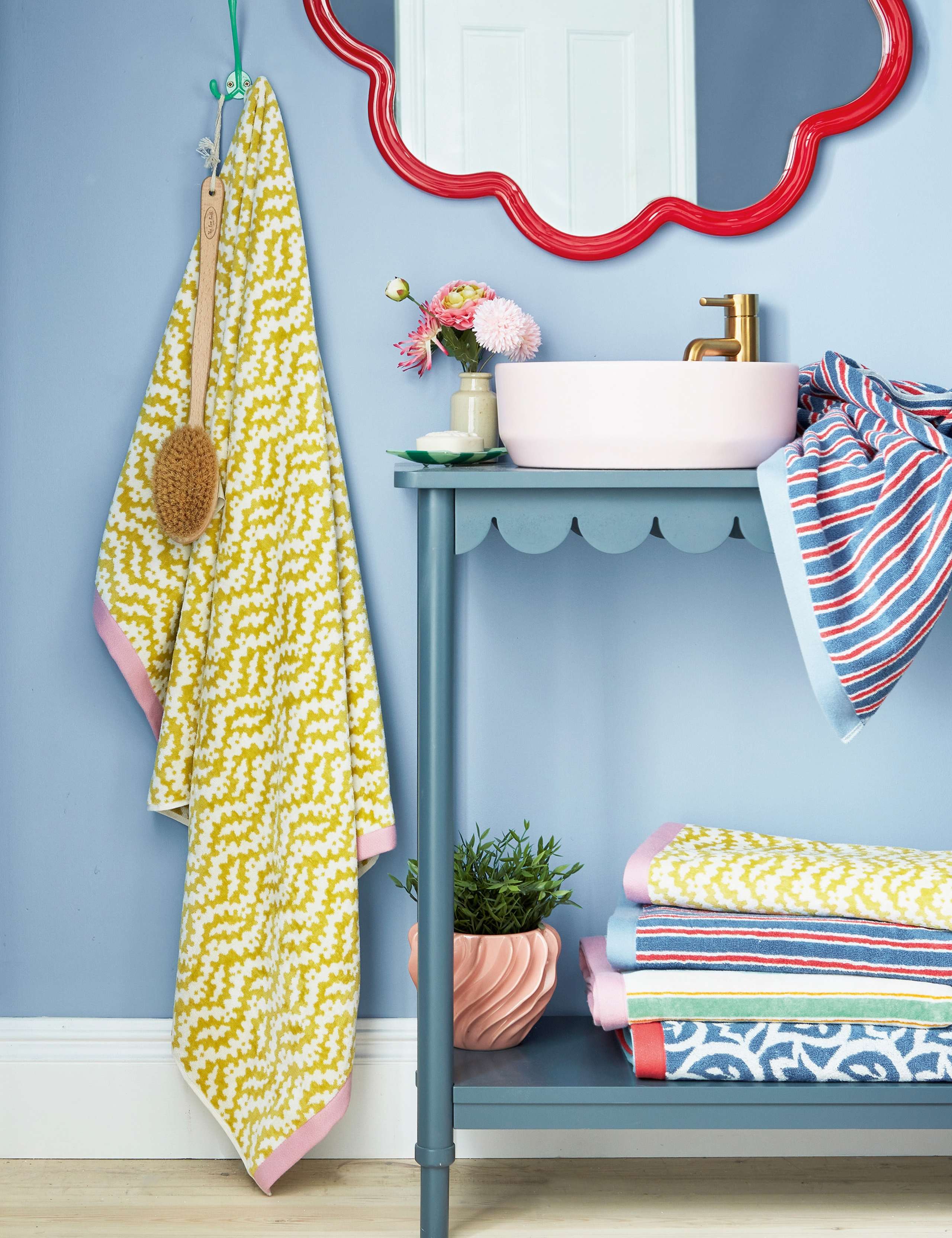 Pure Cotton Causeway Stripe Towel 2 of 2