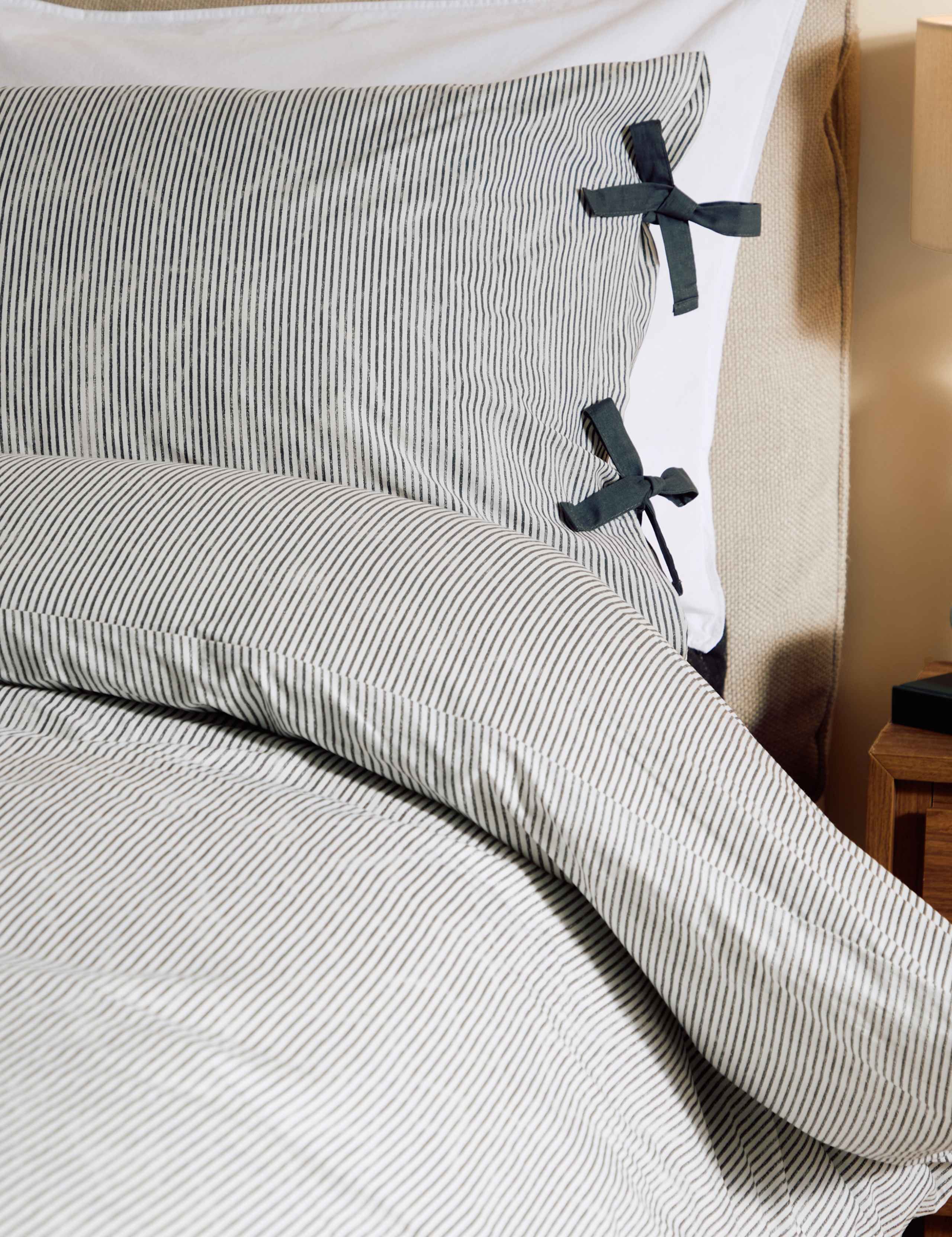 Pure Cotton Ansel Stripe Bedding Set 2 of 3