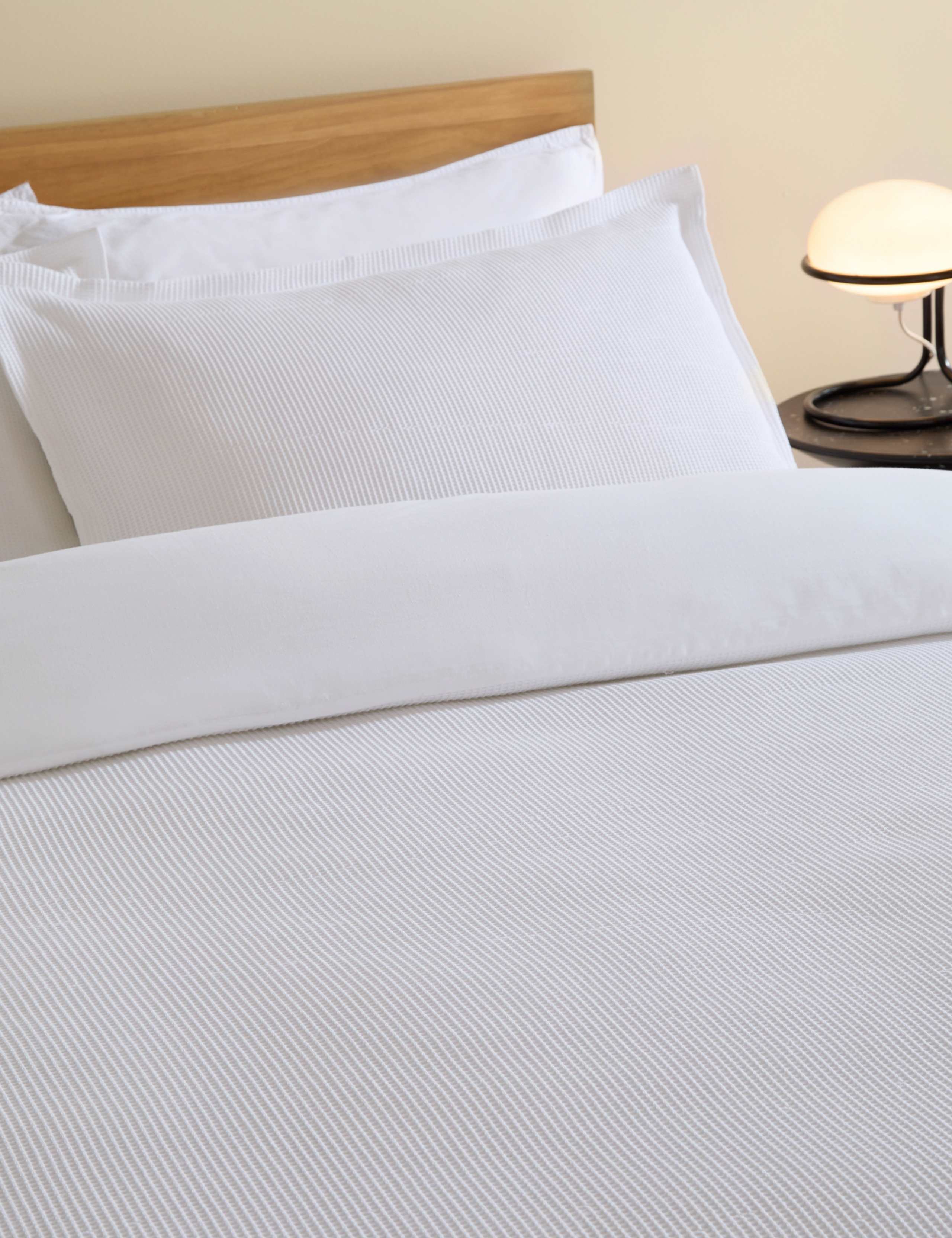 Pure Cotton Waffle Bedding Set 3 of 3