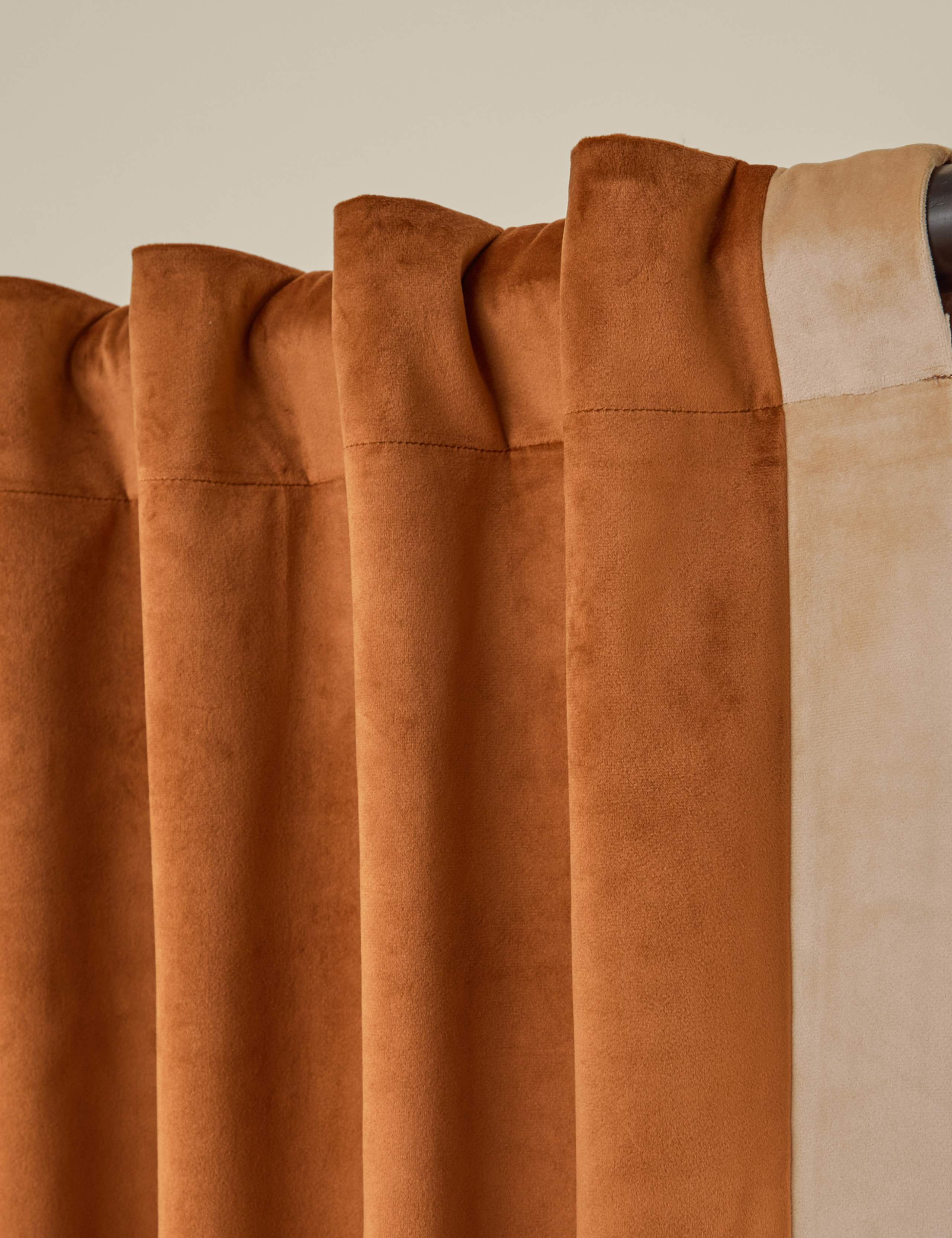 Audley Velour Eyelet Curtains 2 of 5