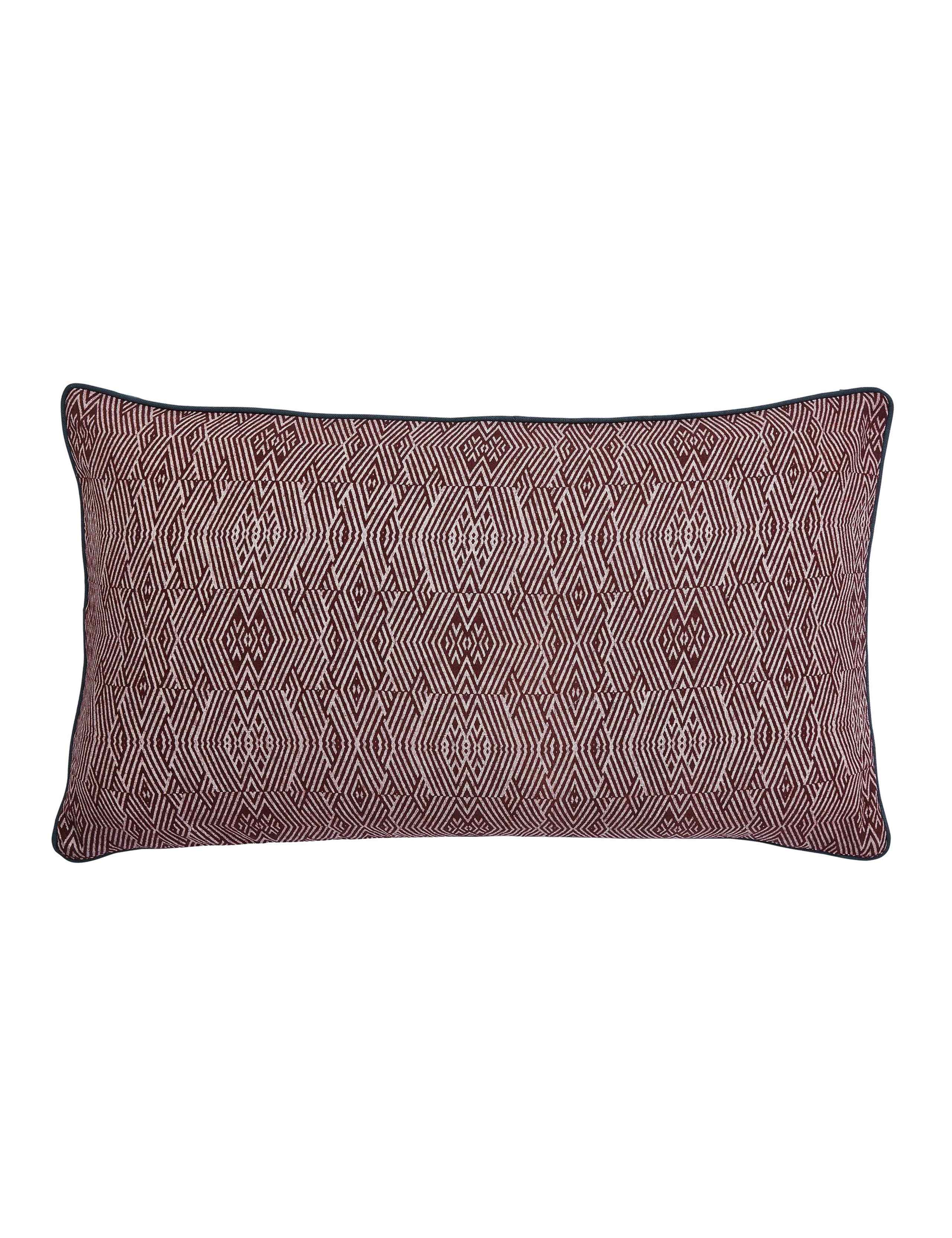 Katara/Umma Pure Cotton Geometric Cushion 1 of 4