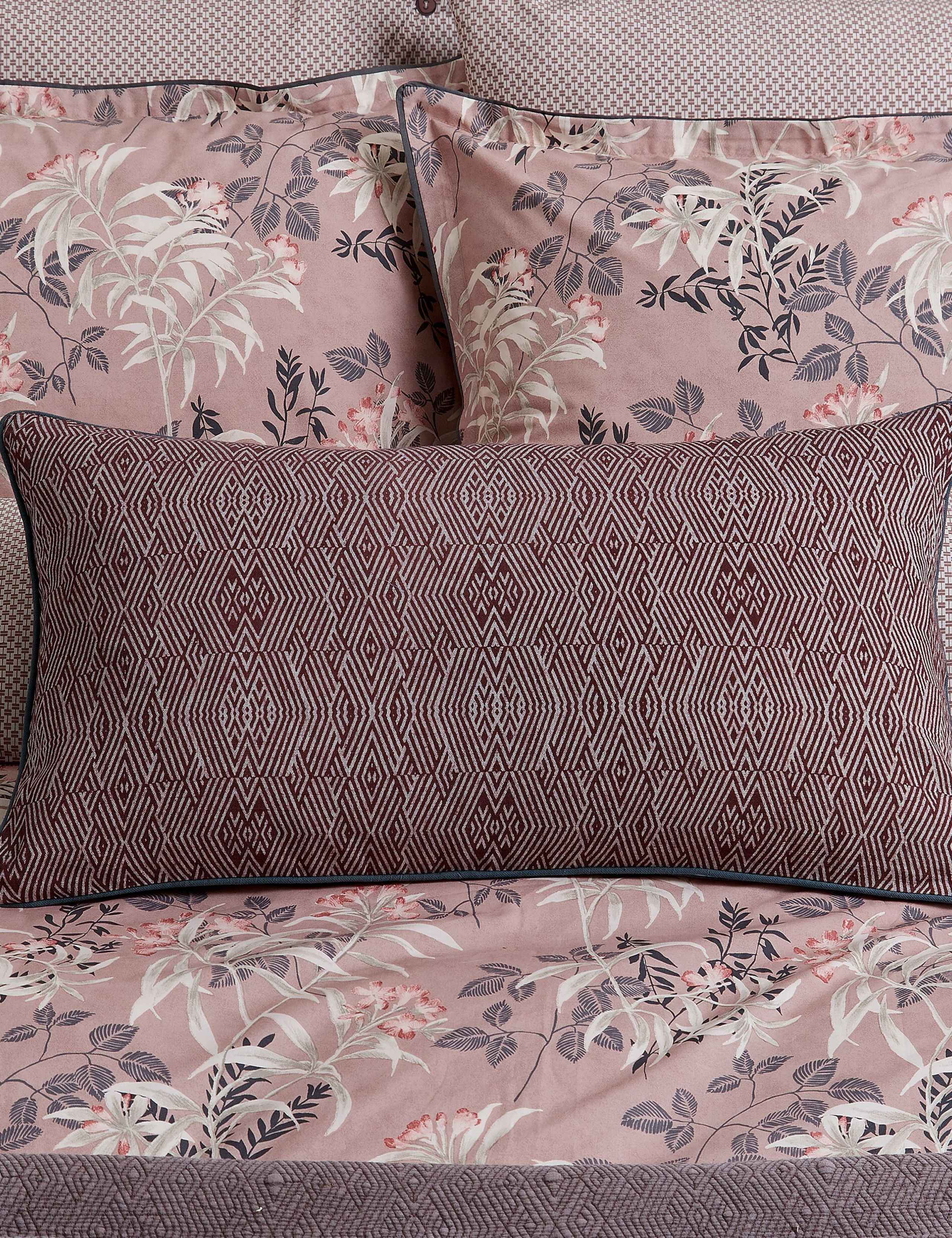 Katara/Umma Pure Cotton Geometric Cushion 2 of 4