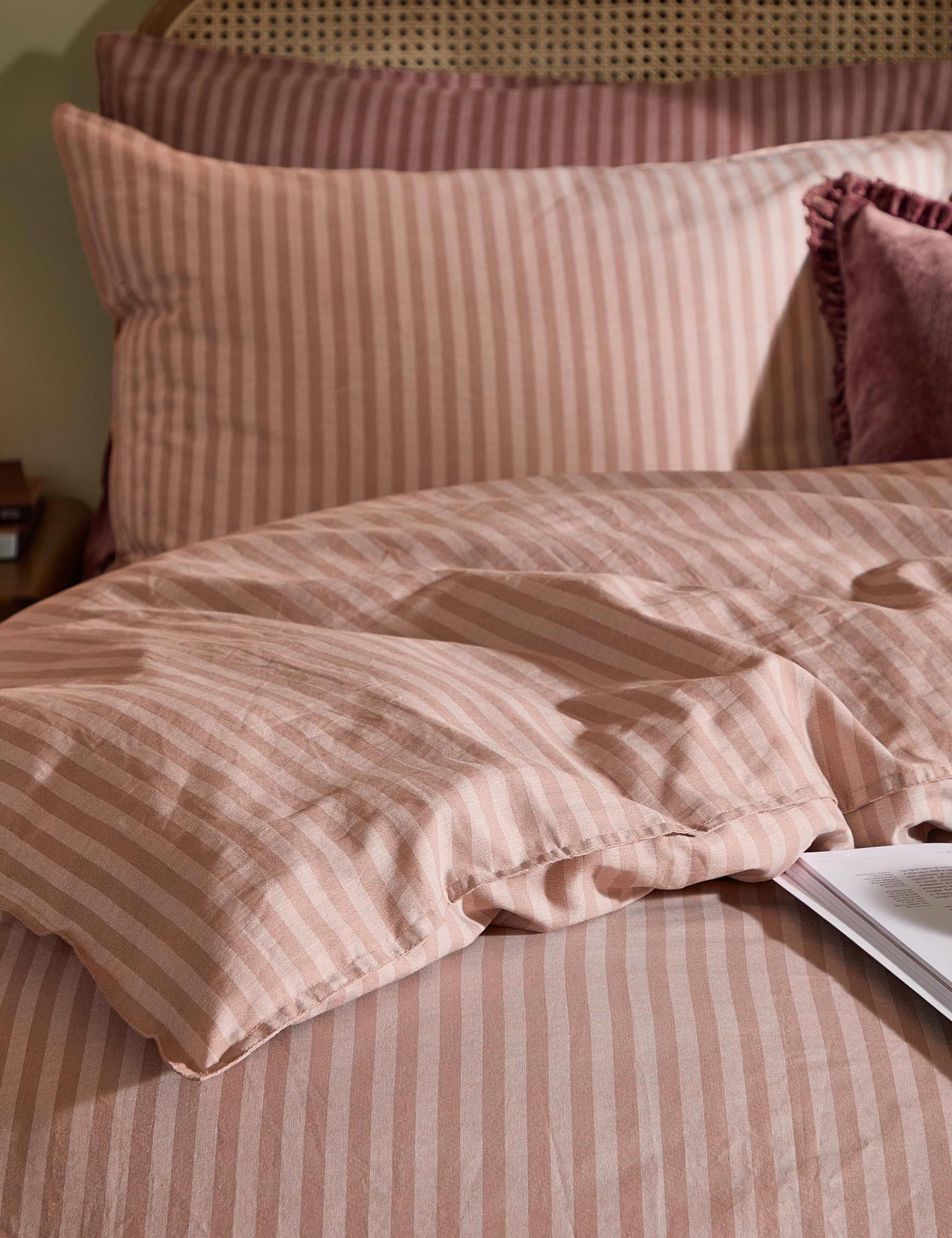 Pure Cotton Marlow Stripe Duvet Cover 3 of 4