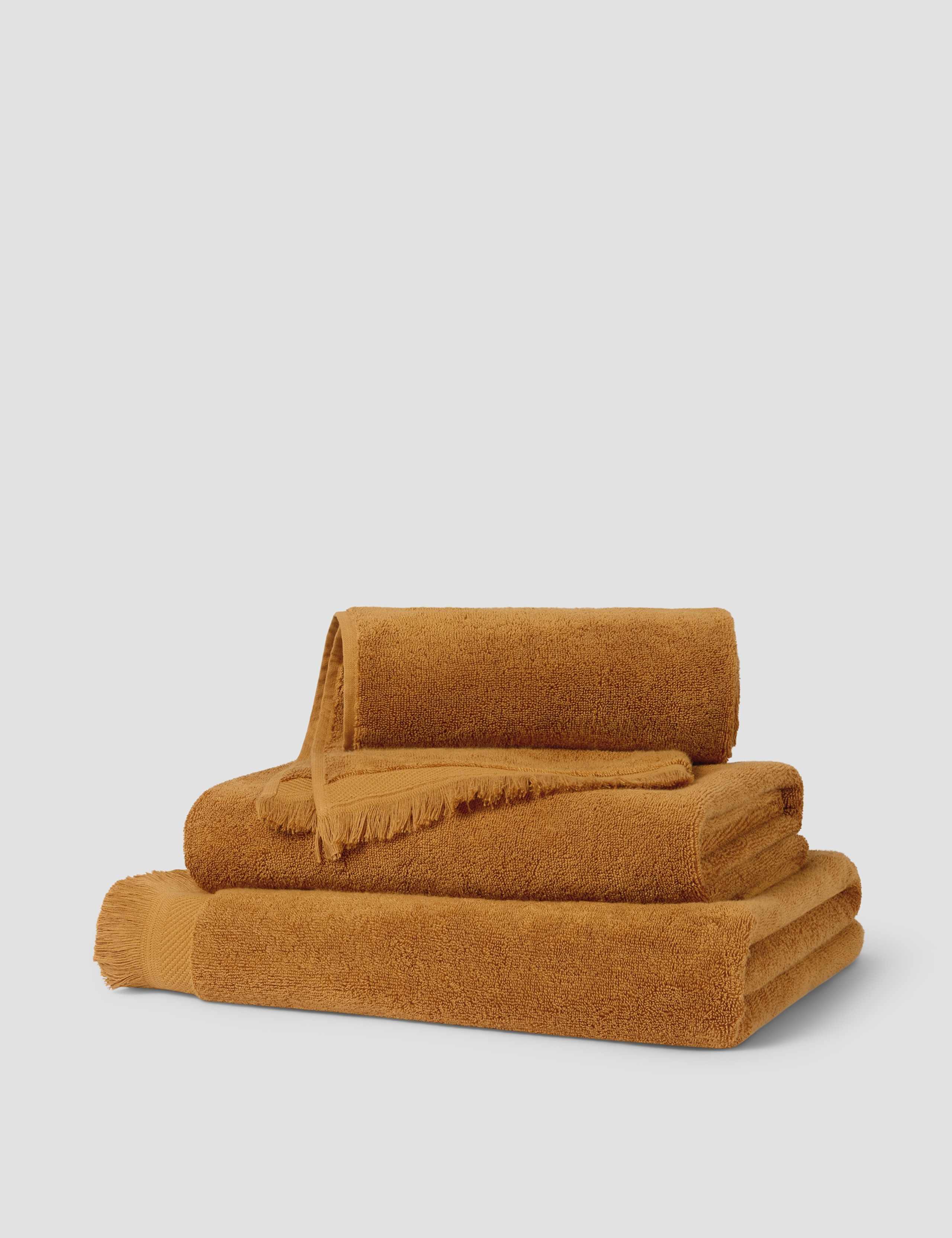 Pure Cotton Fringed Towel 1 of 3