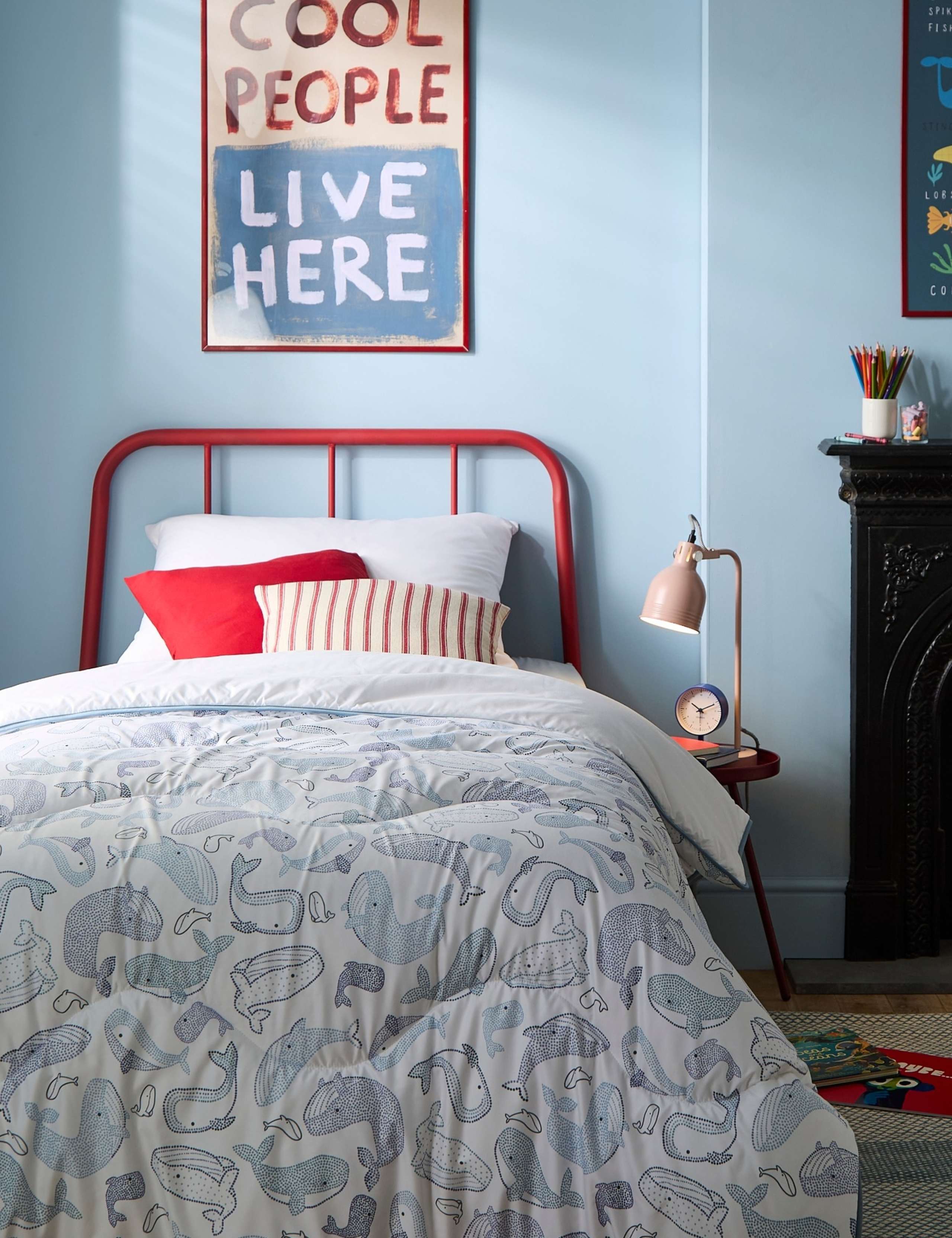 Blue Whale 4.5 Tog Coverless Duvet Set 1 of 11