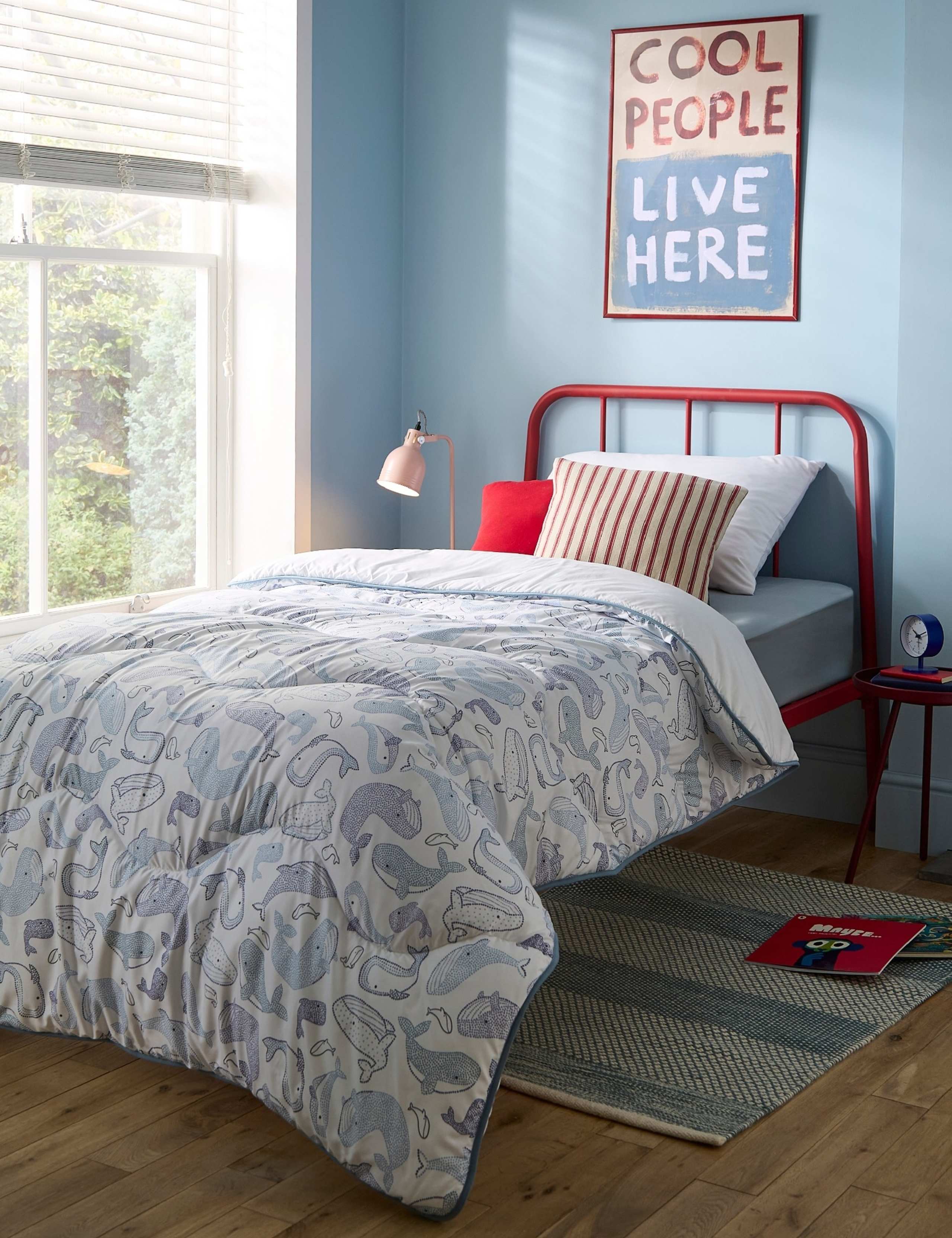 Blue Whale 4.5 Tog Coverless Duvet Set 2 of 11