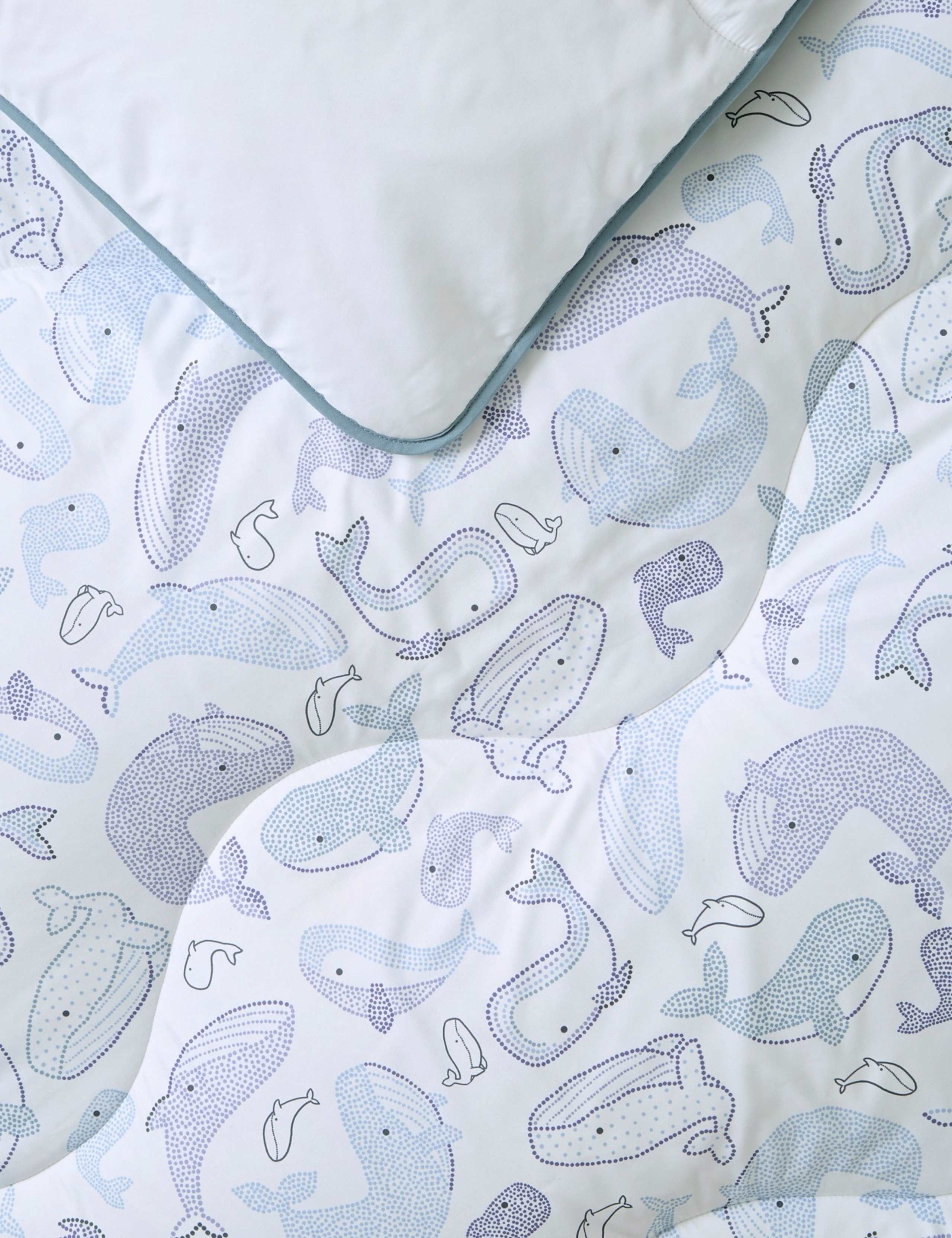 Blue Whale 4.5 Tog Coverless Duvet Set 8 of 11