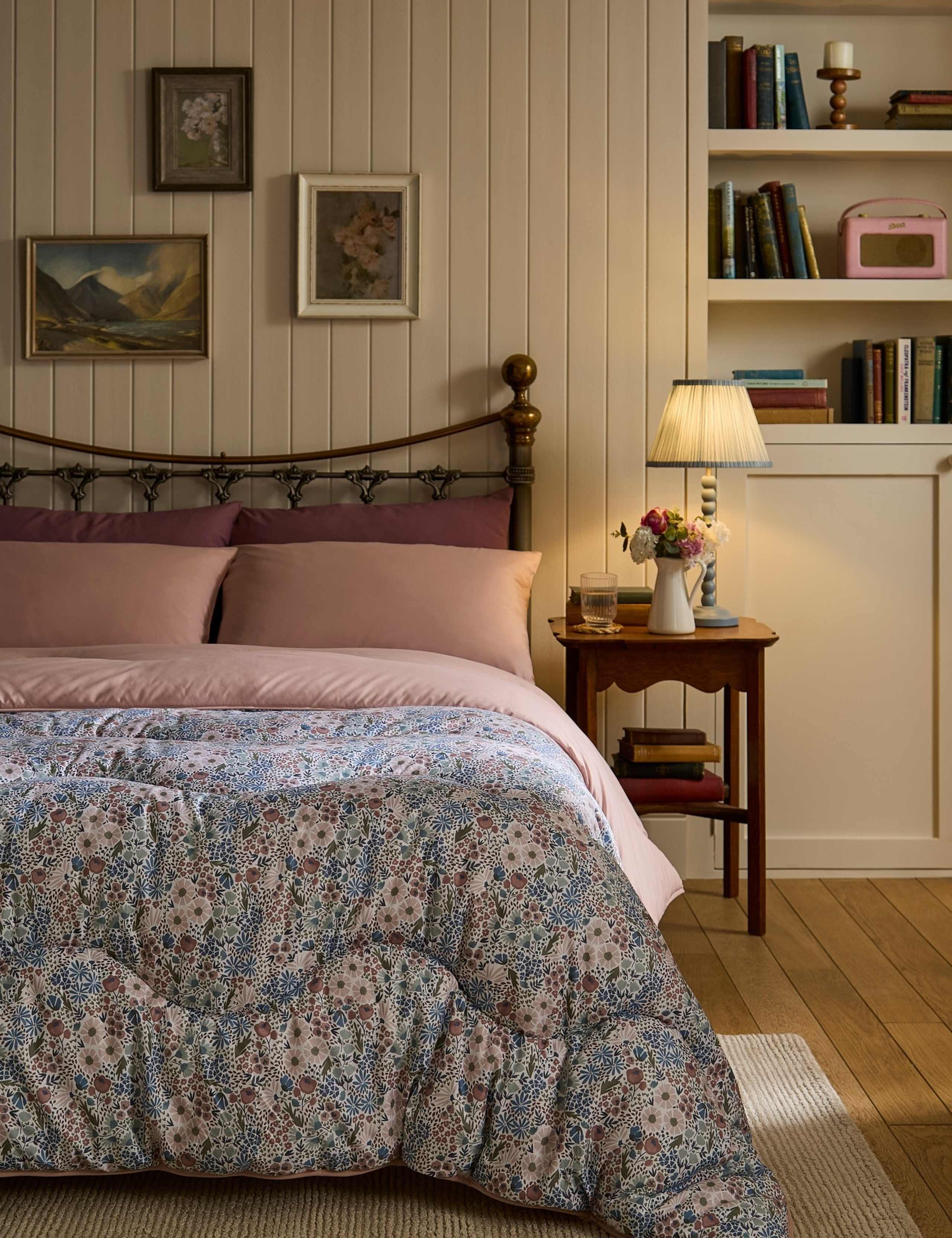 Floral 10.5 Tog Coverless Duvet Set 1 of 9