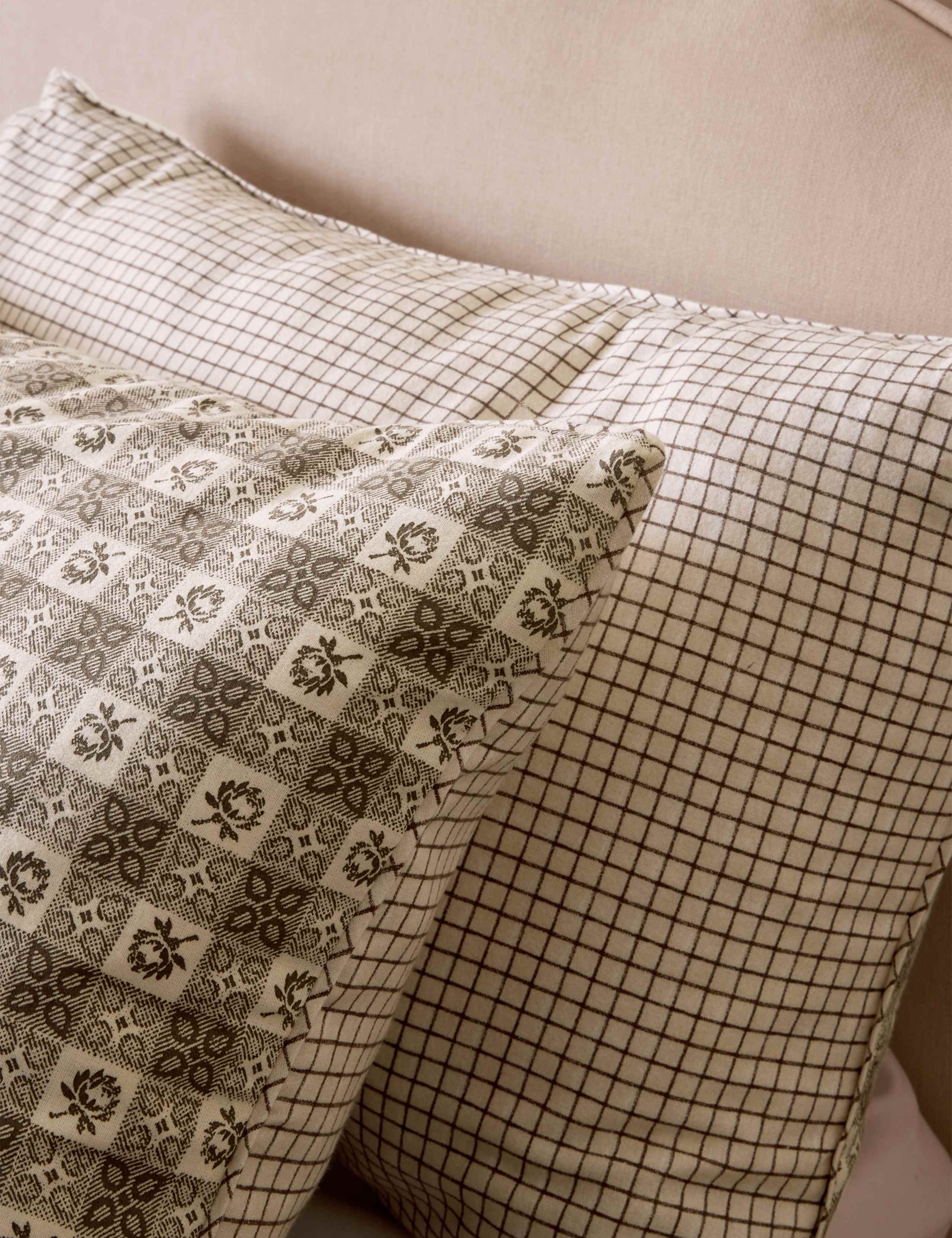 Pure Cotton Hartley Check Bedding Set 2 of 4