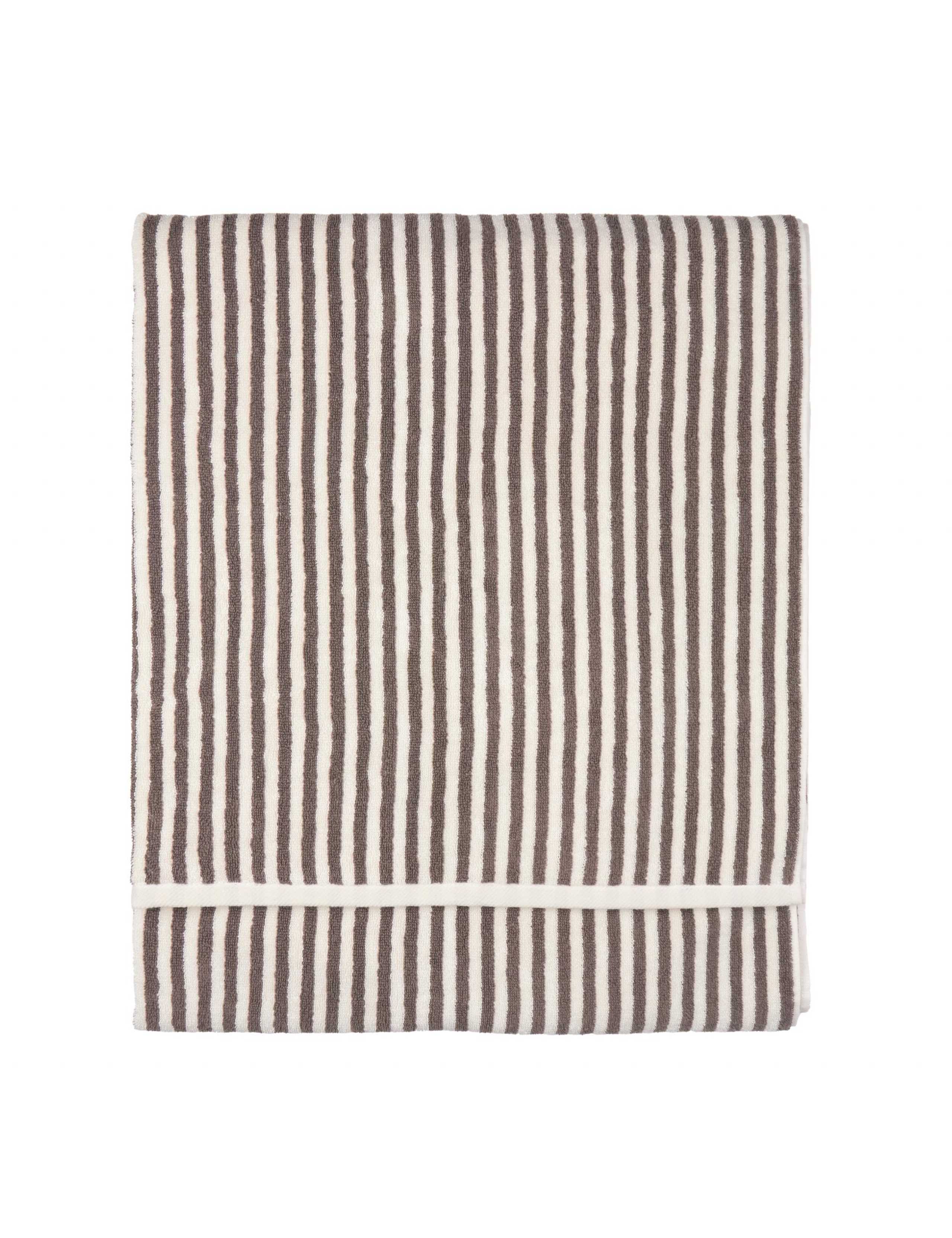 Pure Cotton Hebden Striped Bath Towel 7 of 7