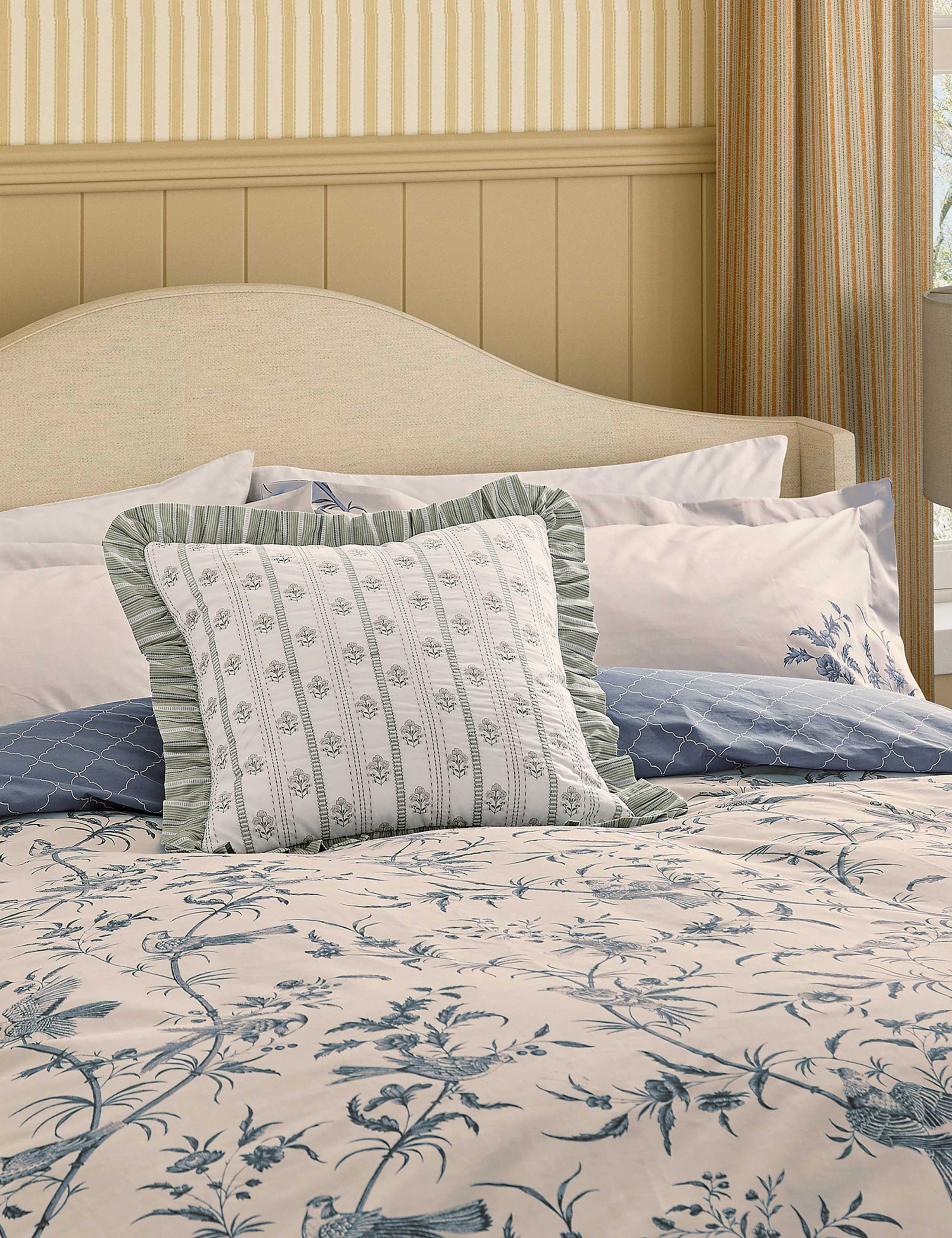 Pure Cotton Paradise Toile Bedding Set 4 of 7