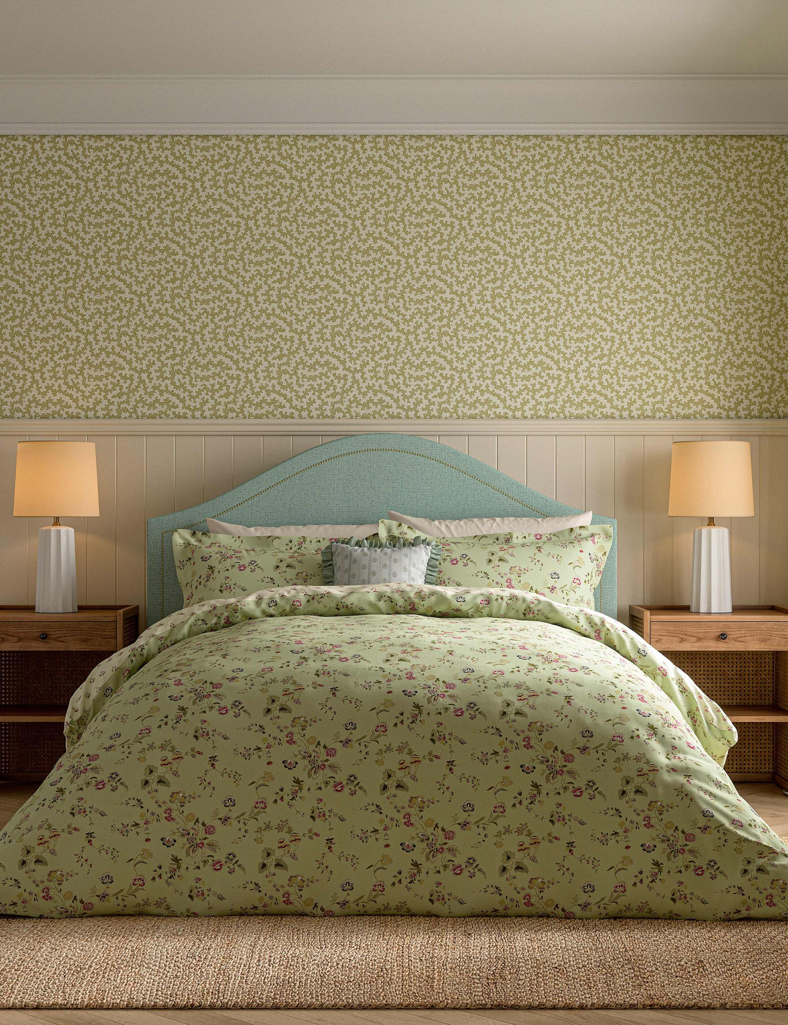 Pure Cotton Nectar Fields Bedding Set 6 of 7