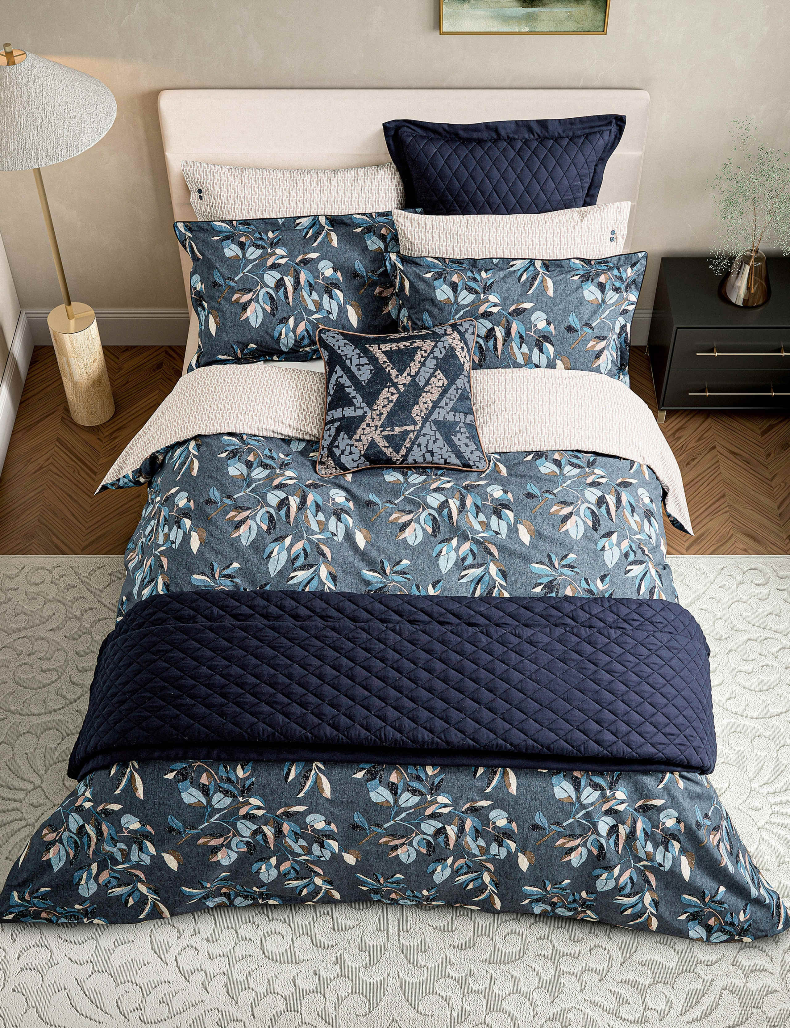 Pure Cotton Sutton Quilted Throw 3 of 5