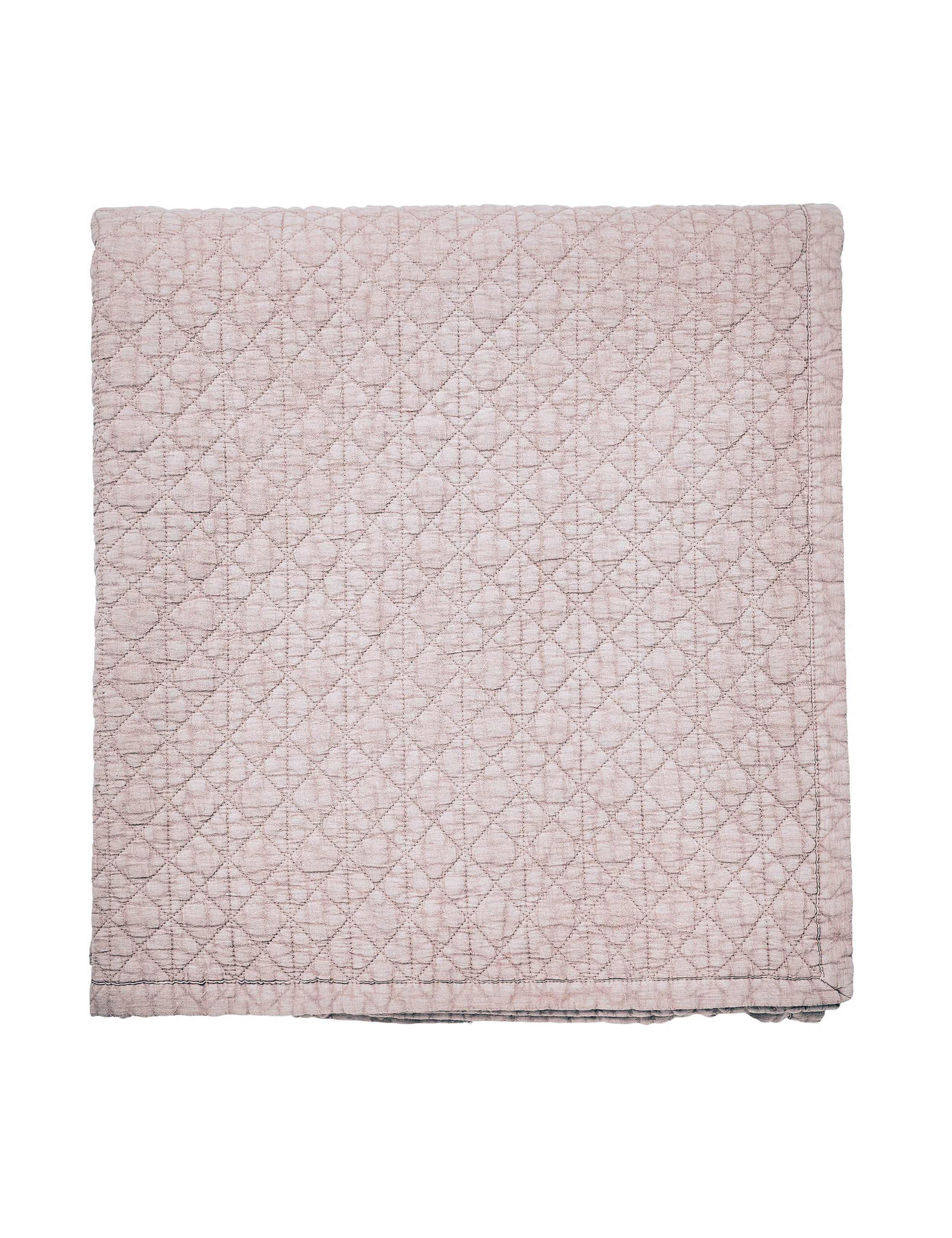 Pure Cotton Stonewashed Quilted Throw 4 of 4
