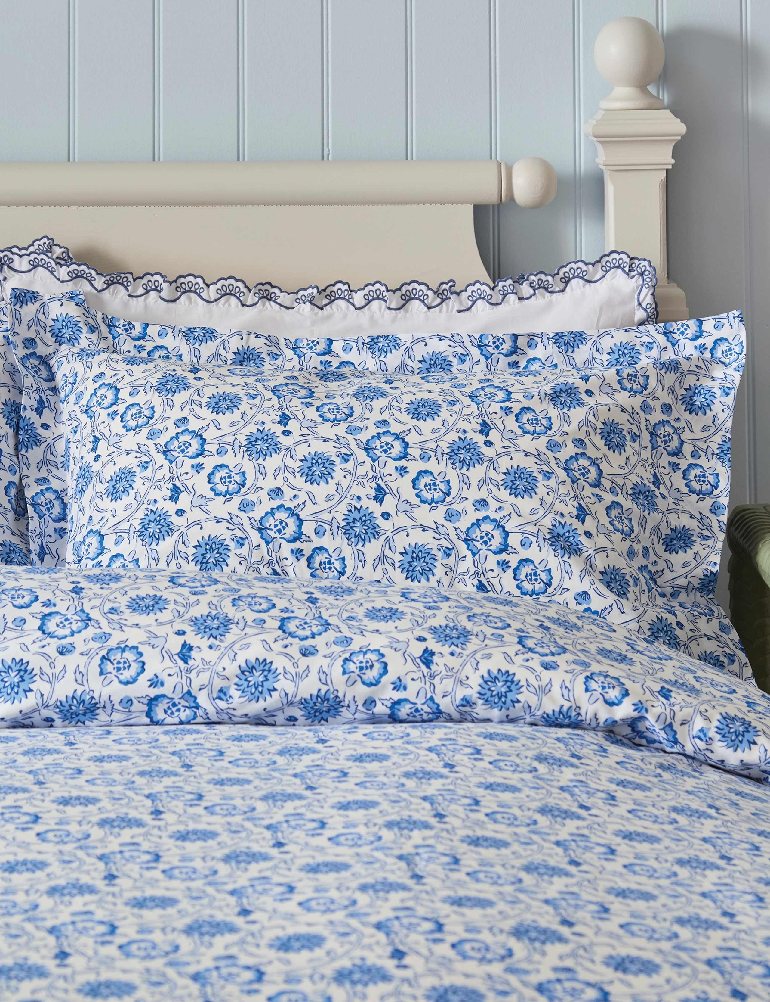 Pure Cotton Twill Floral Bedding Set 5 of 6