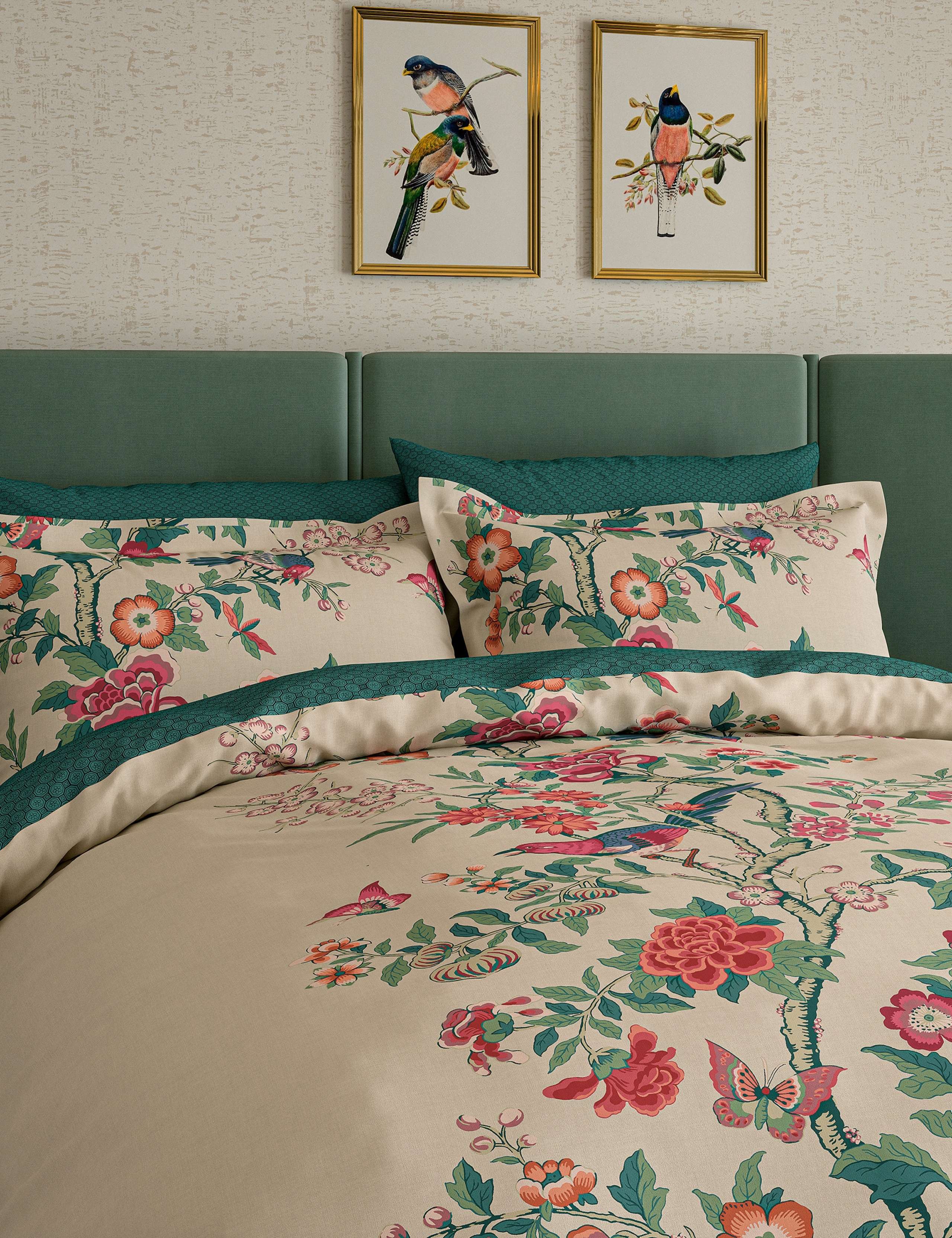 2 Pack Pure Cotton Chinese Magpie Pillowcases 3 of 5