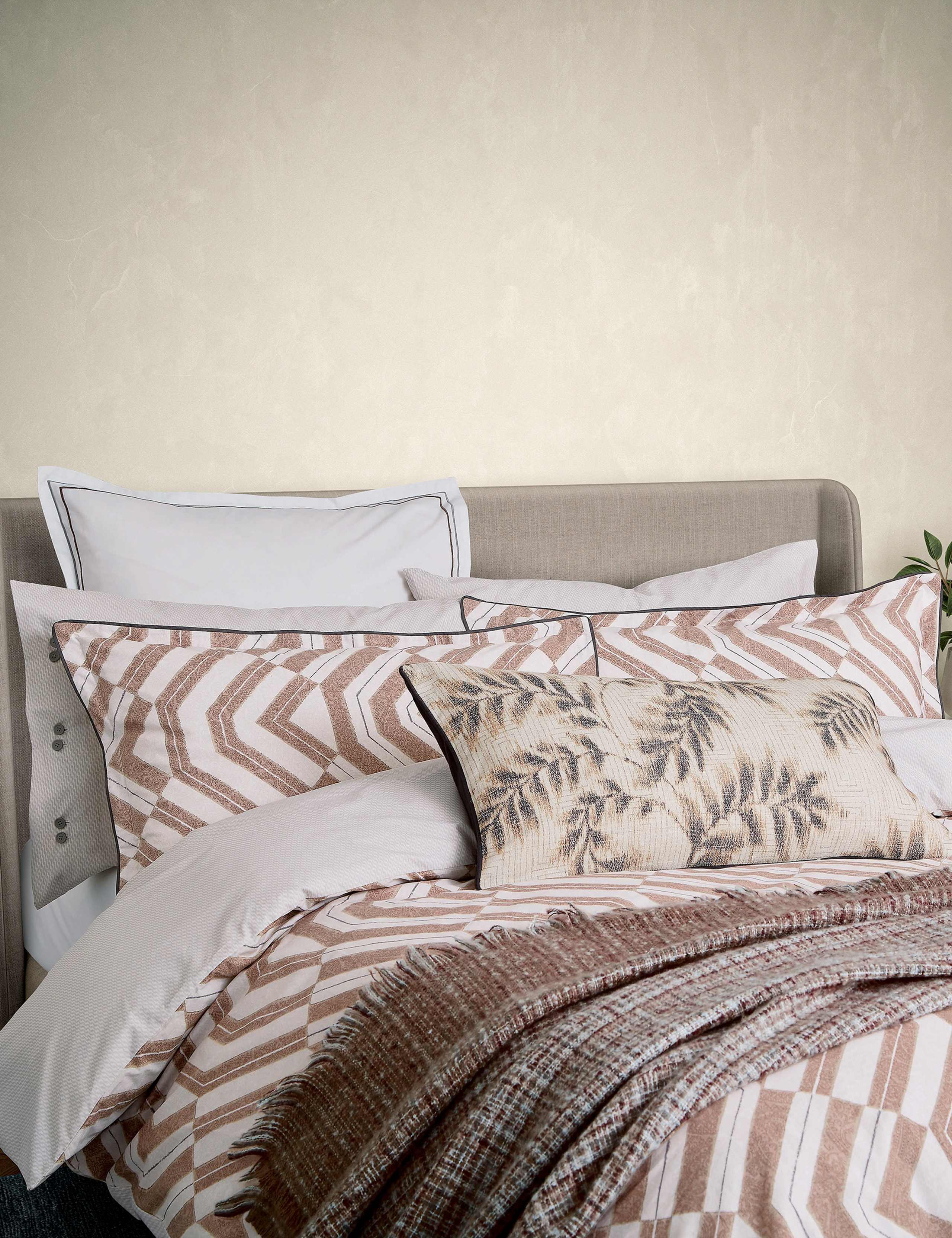 2 Pack Pure Cotton Osanna Pillowcases 1 of 4