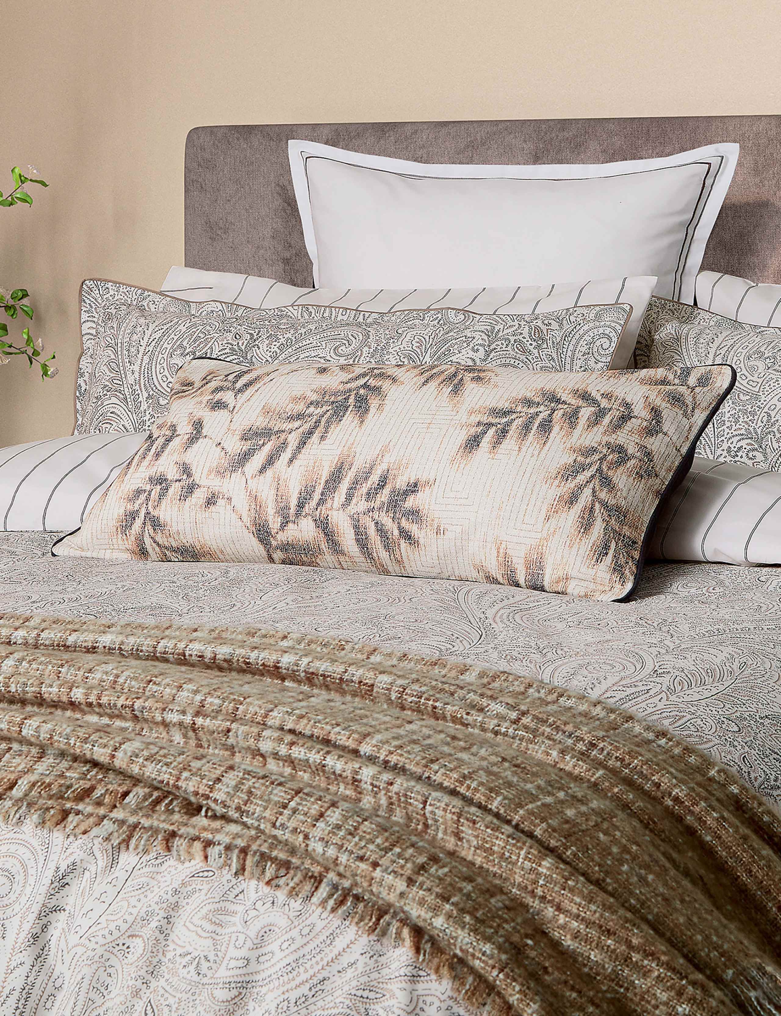 2 Pack Pure Cotton Osanna/Avita Pillowcases 1 of 5