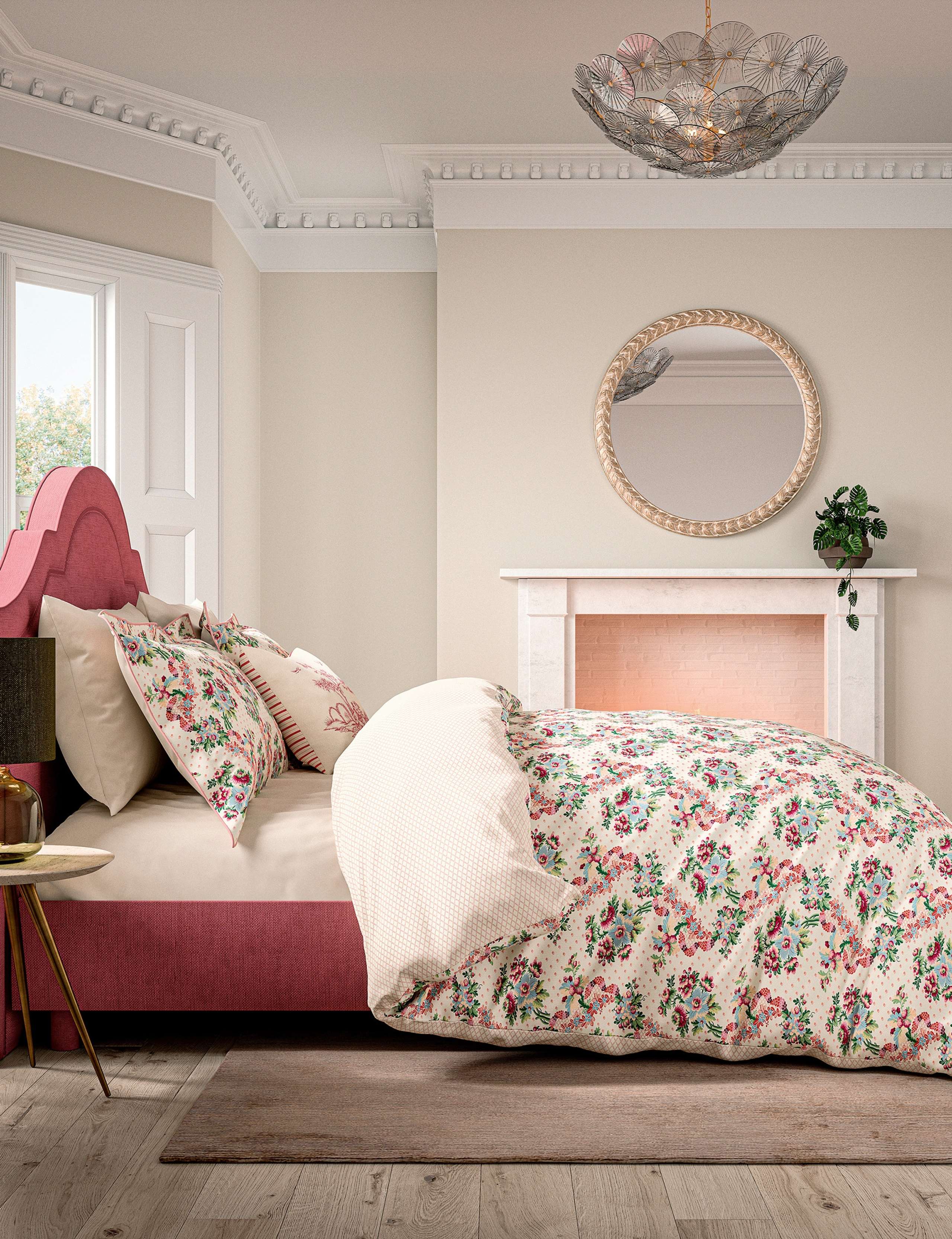 Pure Cotton French Garden Bedding Set 1 of 8