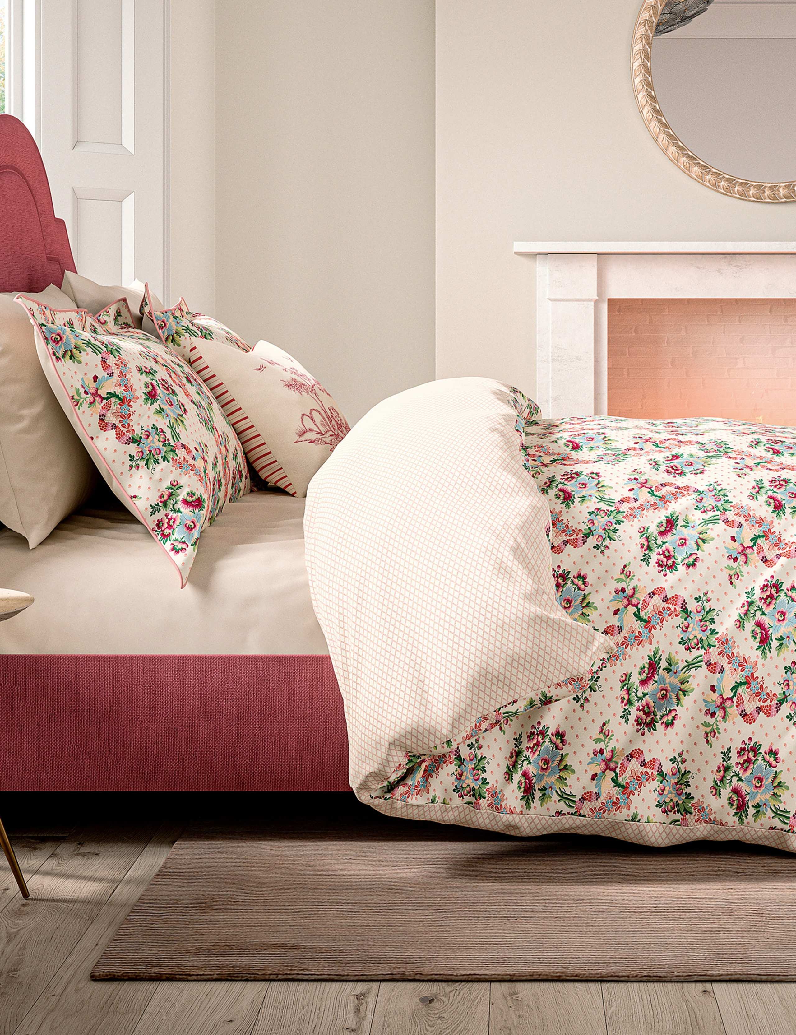 Pure Cotton French Garden Bedding Set 2 of 8