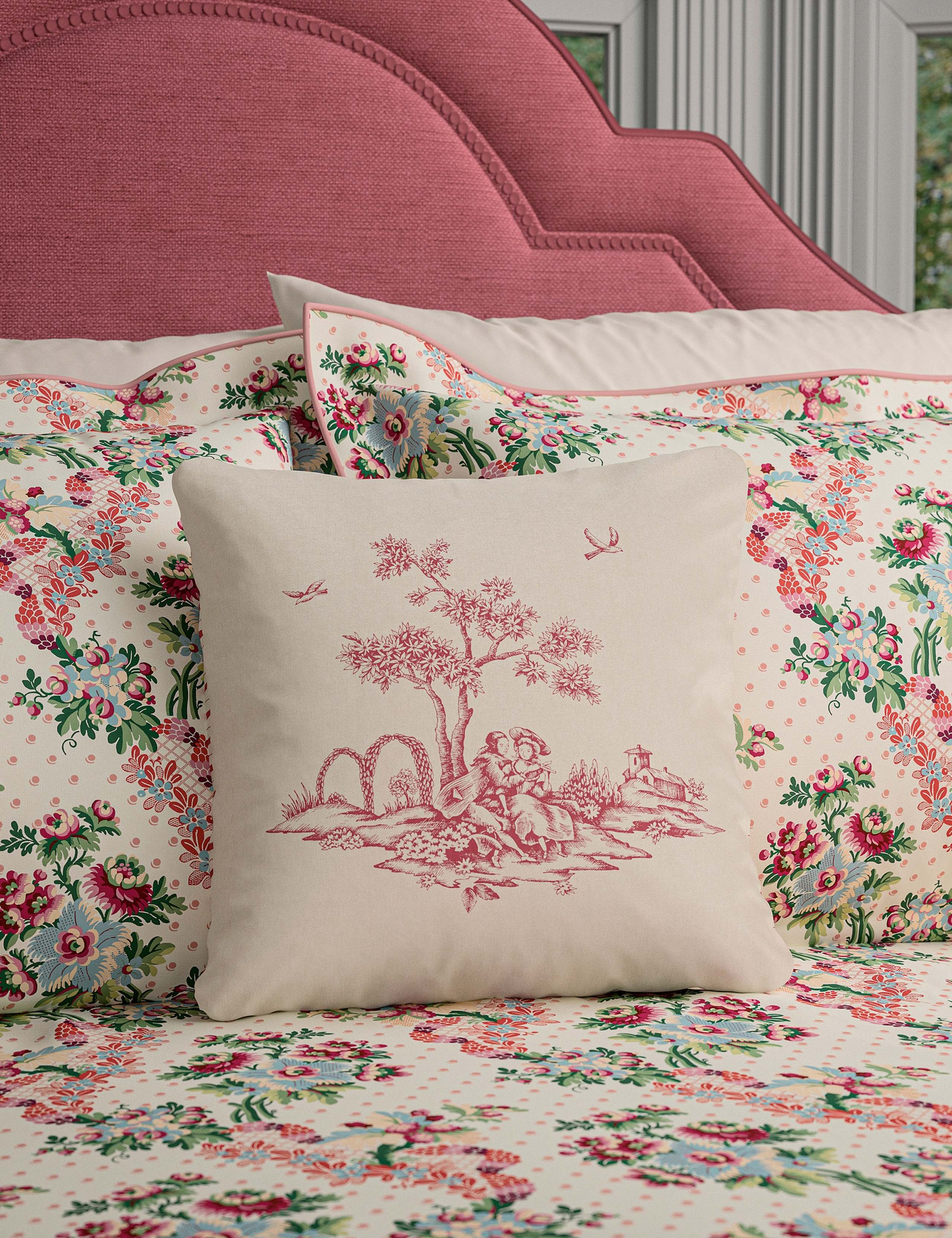 Pure Cotton French Garden Bedding Set 5 of 8