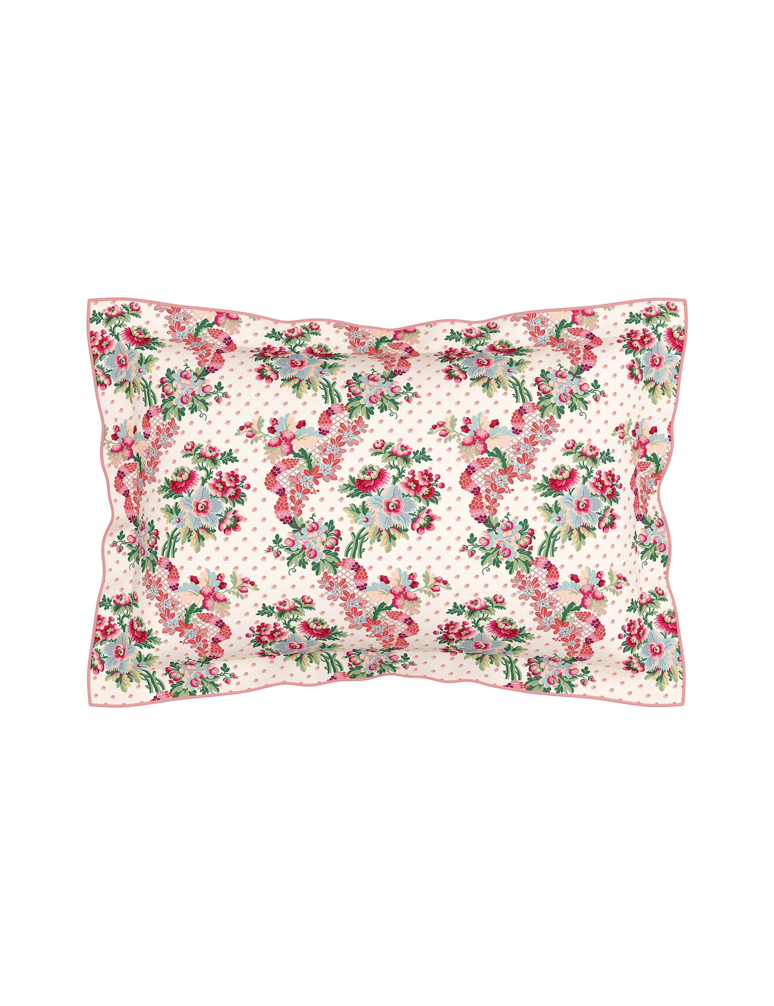 Pure Cotton French Garden Bedding Set 8 of 8