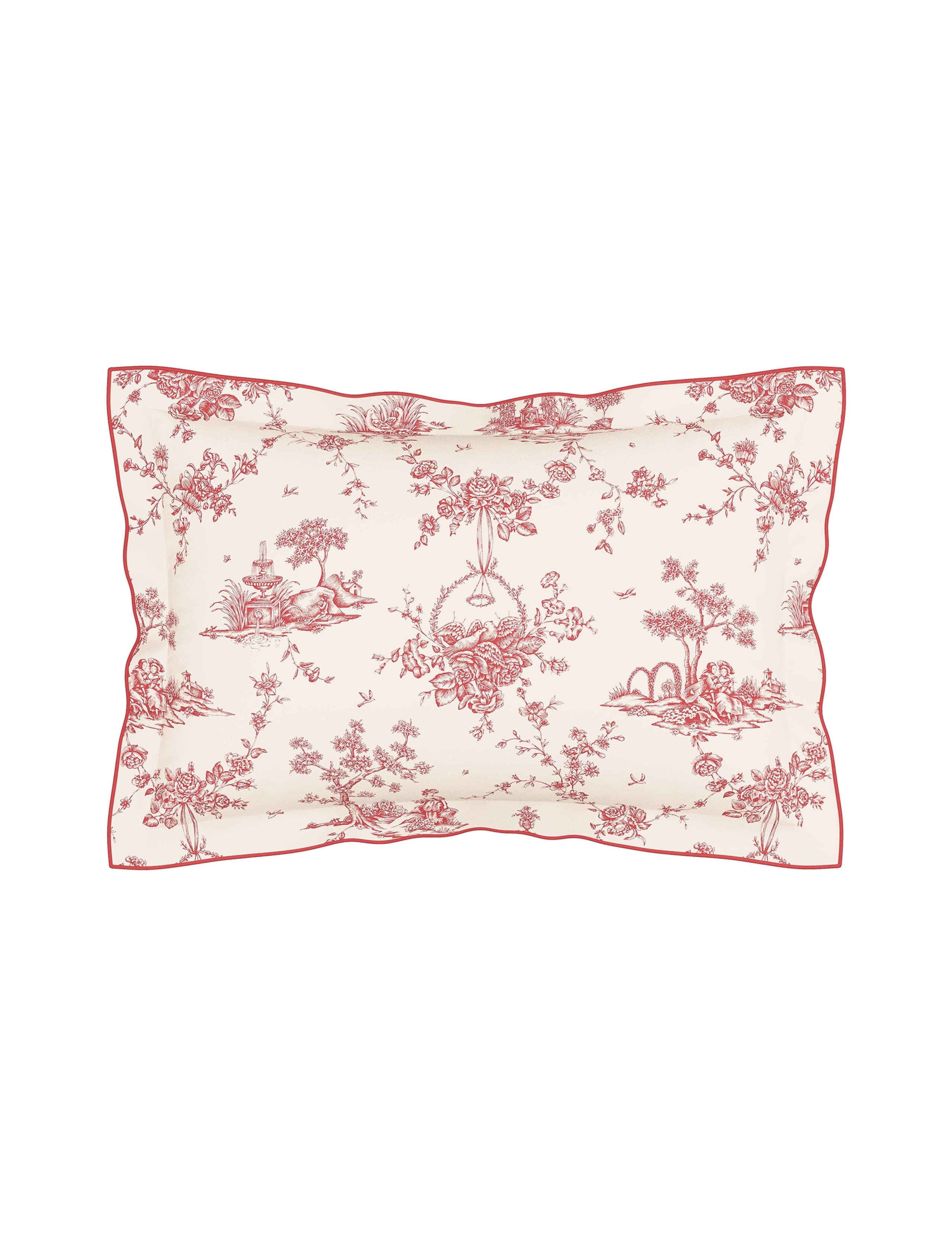 Pure Cotton Garden Of Love Bedding Set 7 of 8