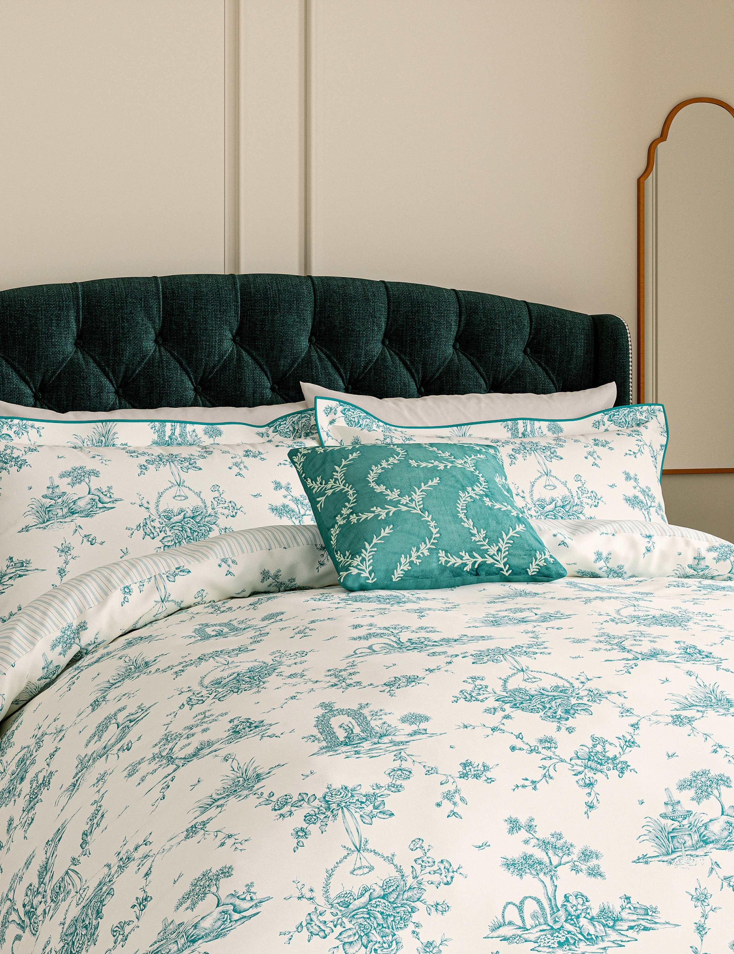 Pure Cotton Garden Of Love Bedding Set 4 of 8