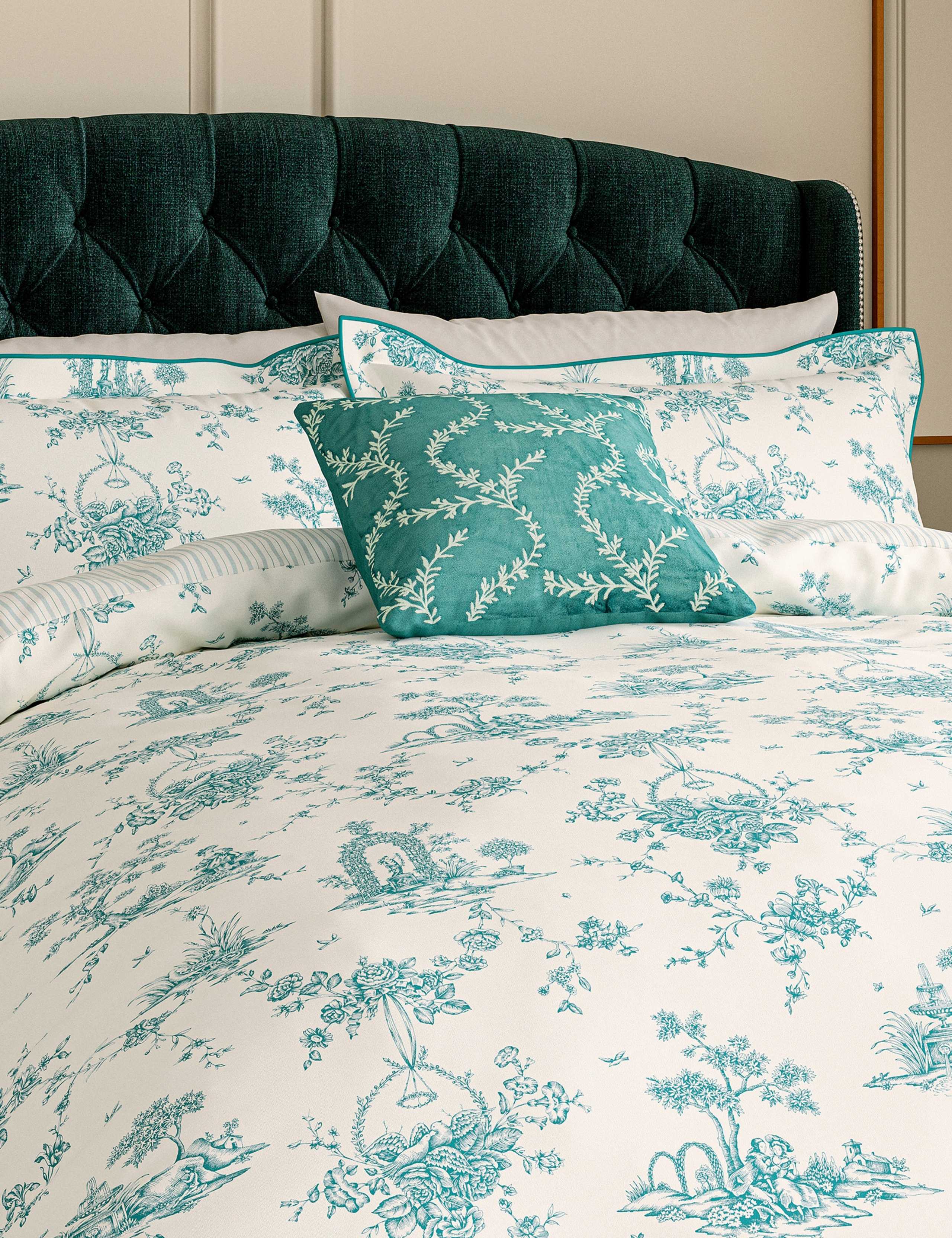 Pure Cotton Garden Of Love Bedding Set 7 of 8