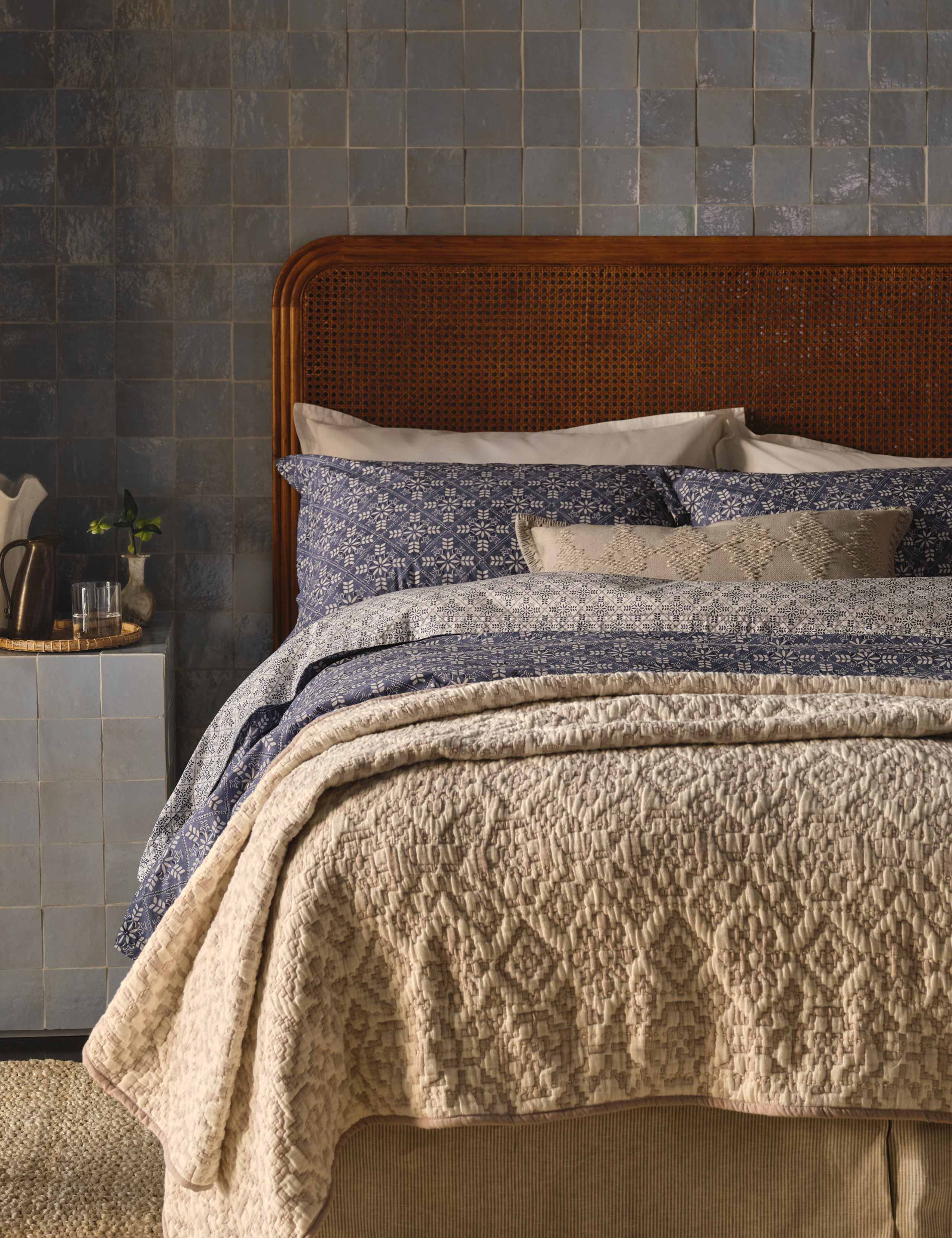 Pure Cotton Woven Bolster Cushion 5 of 5