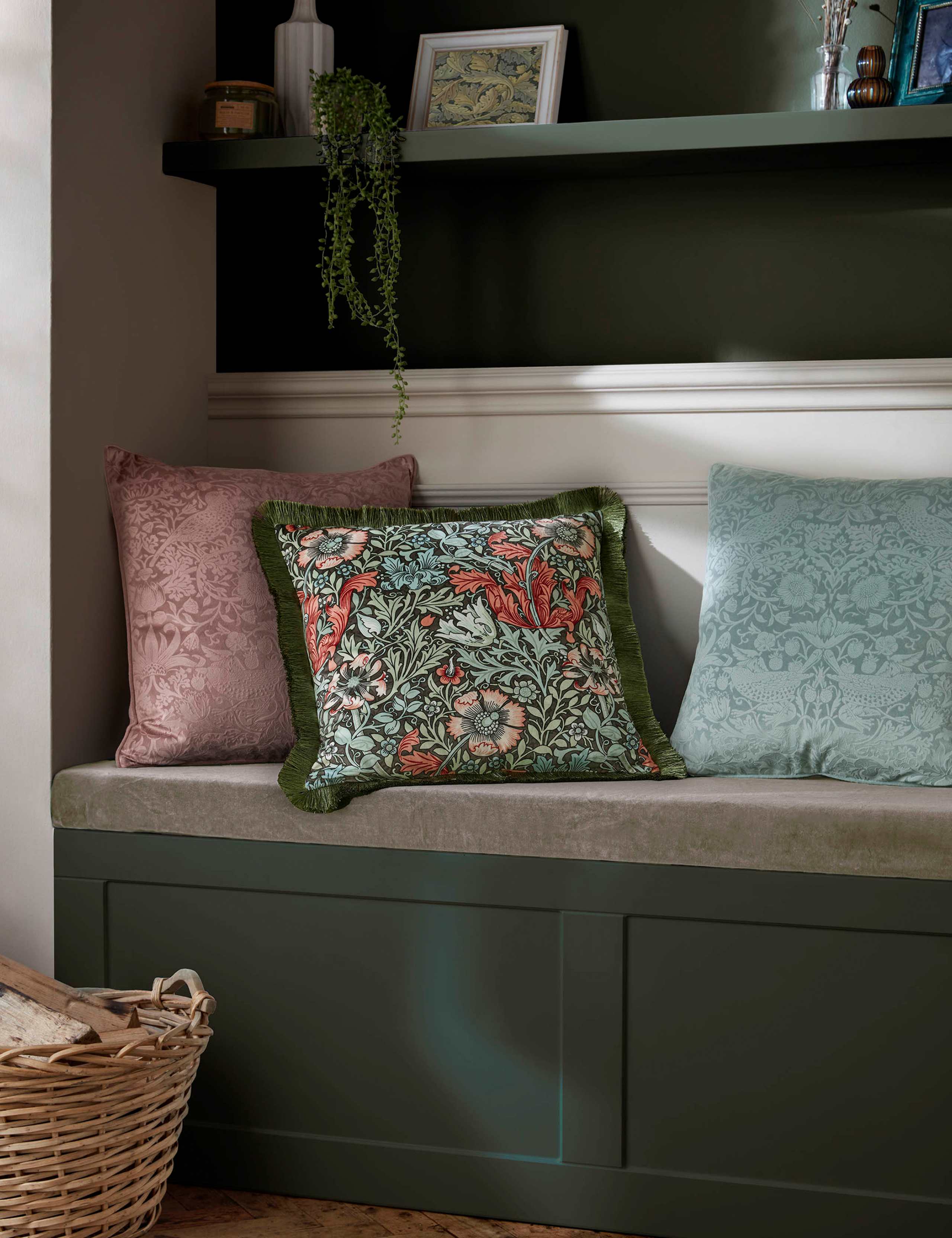 Velvet Compton Cushion 2 of 3
