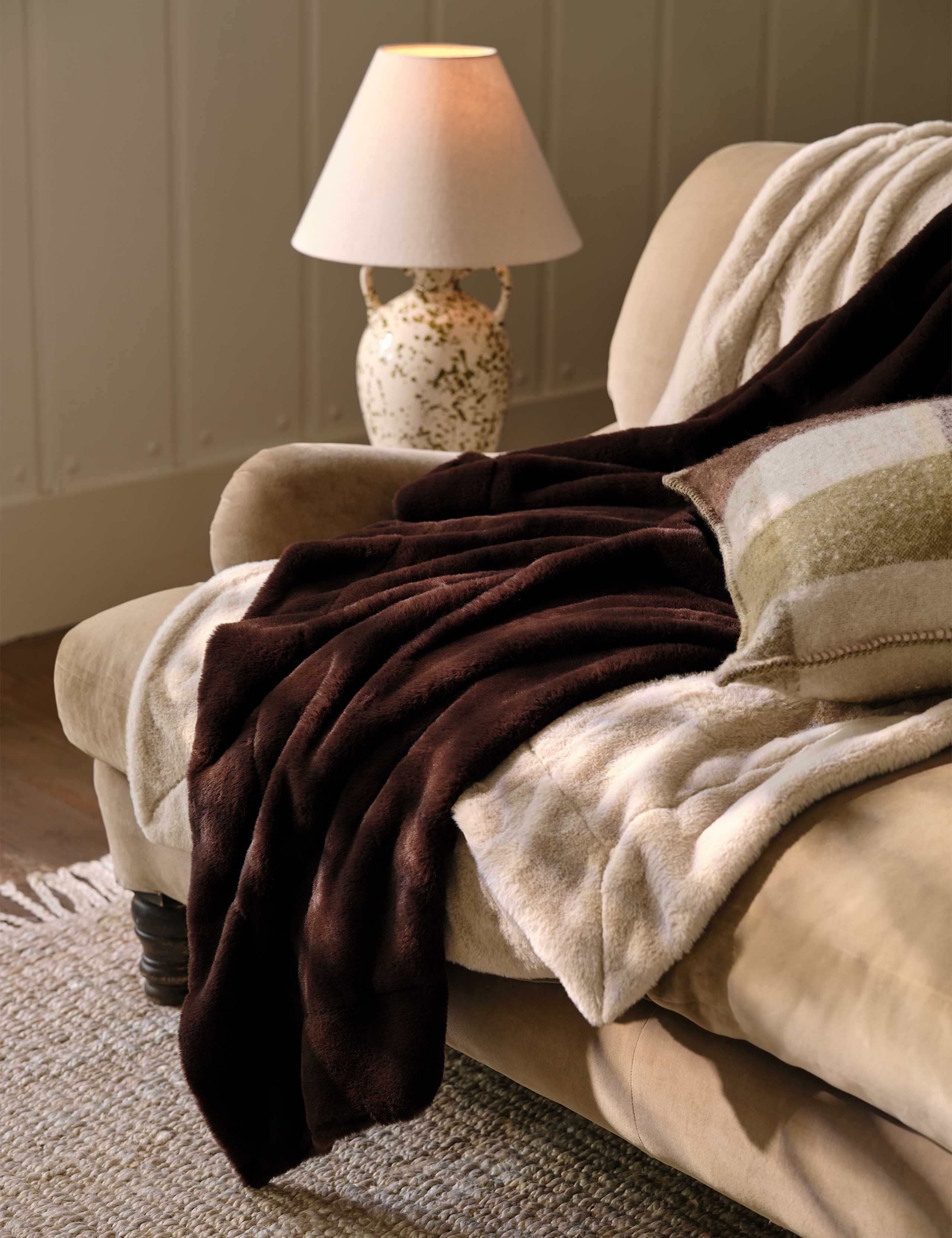 Supersoft Faux Fur Throw 5 of 5