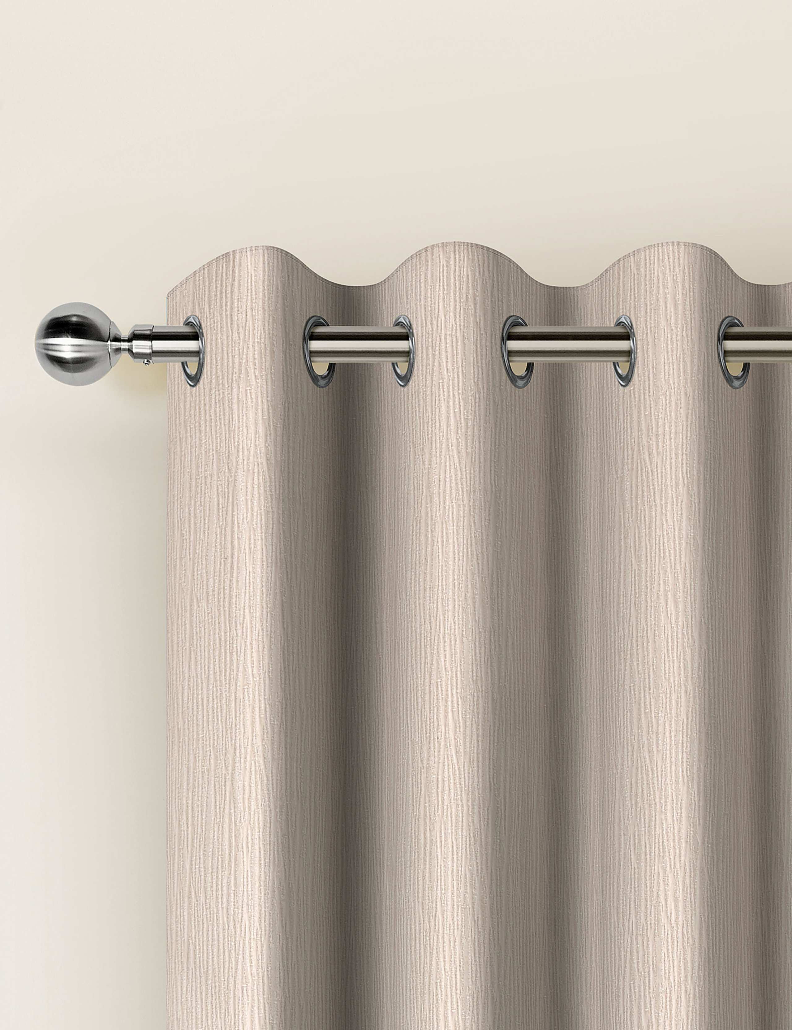 Textural Stripe Eyelet Curtains 2 of 2