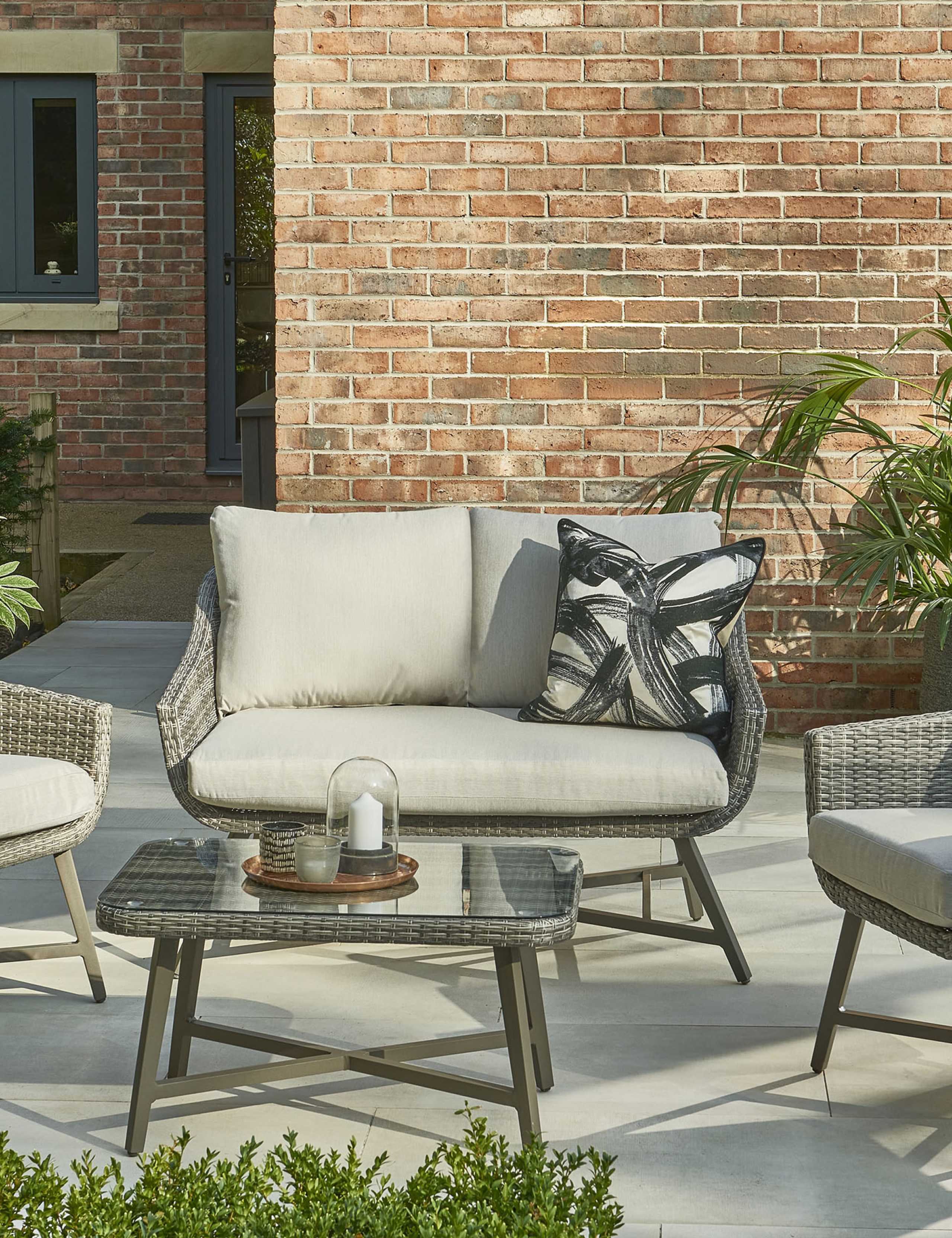 LaMode 2 Seater Outdoor Sofa 1 of 4
