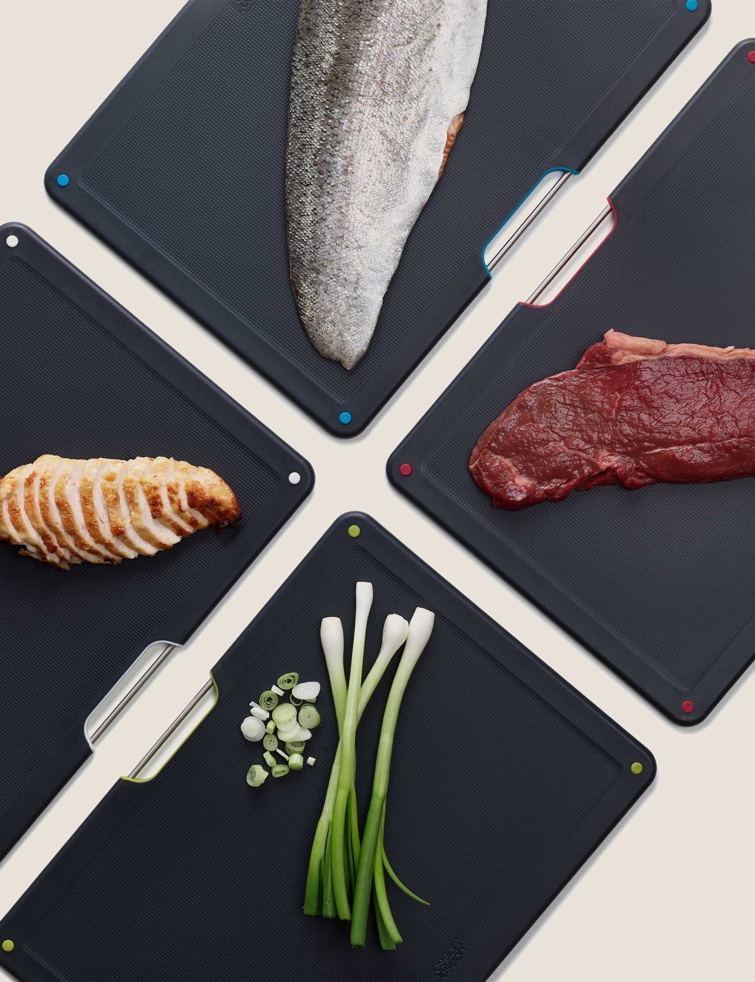 4 Piece Folio Steel Chopping Board Set 4 of 5